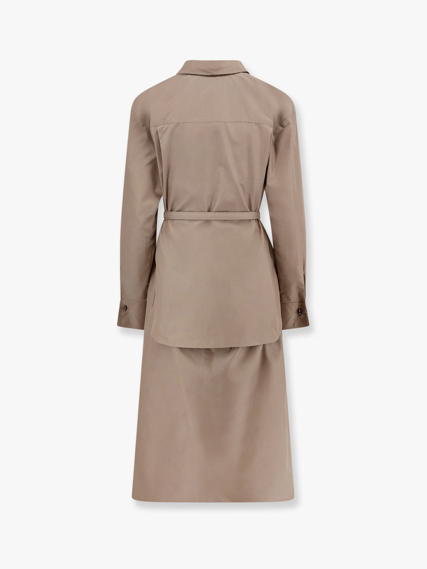 Fendi Cotton And Silk Chemisier Dress