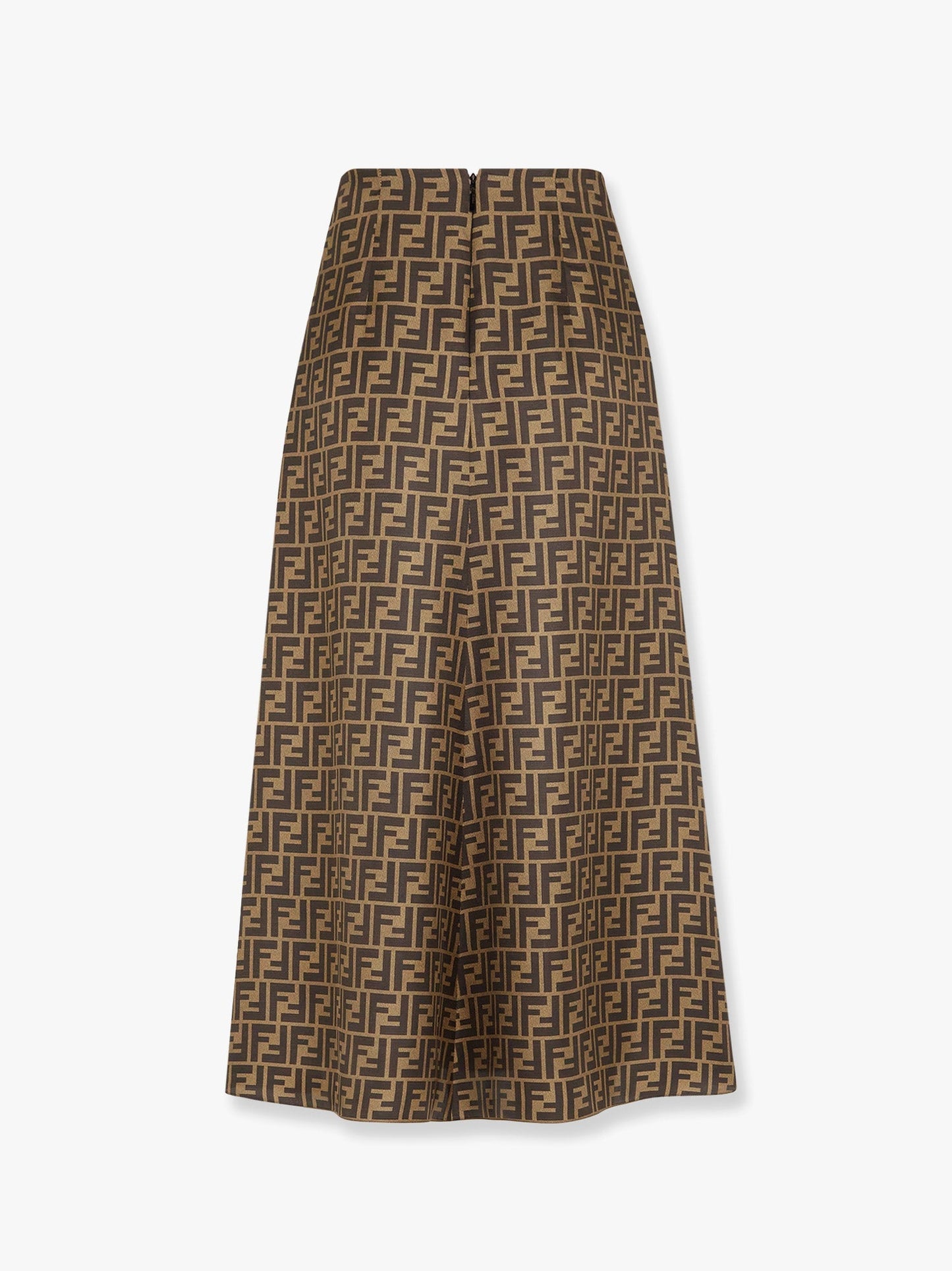 Fendi Ff Silk Skirt
