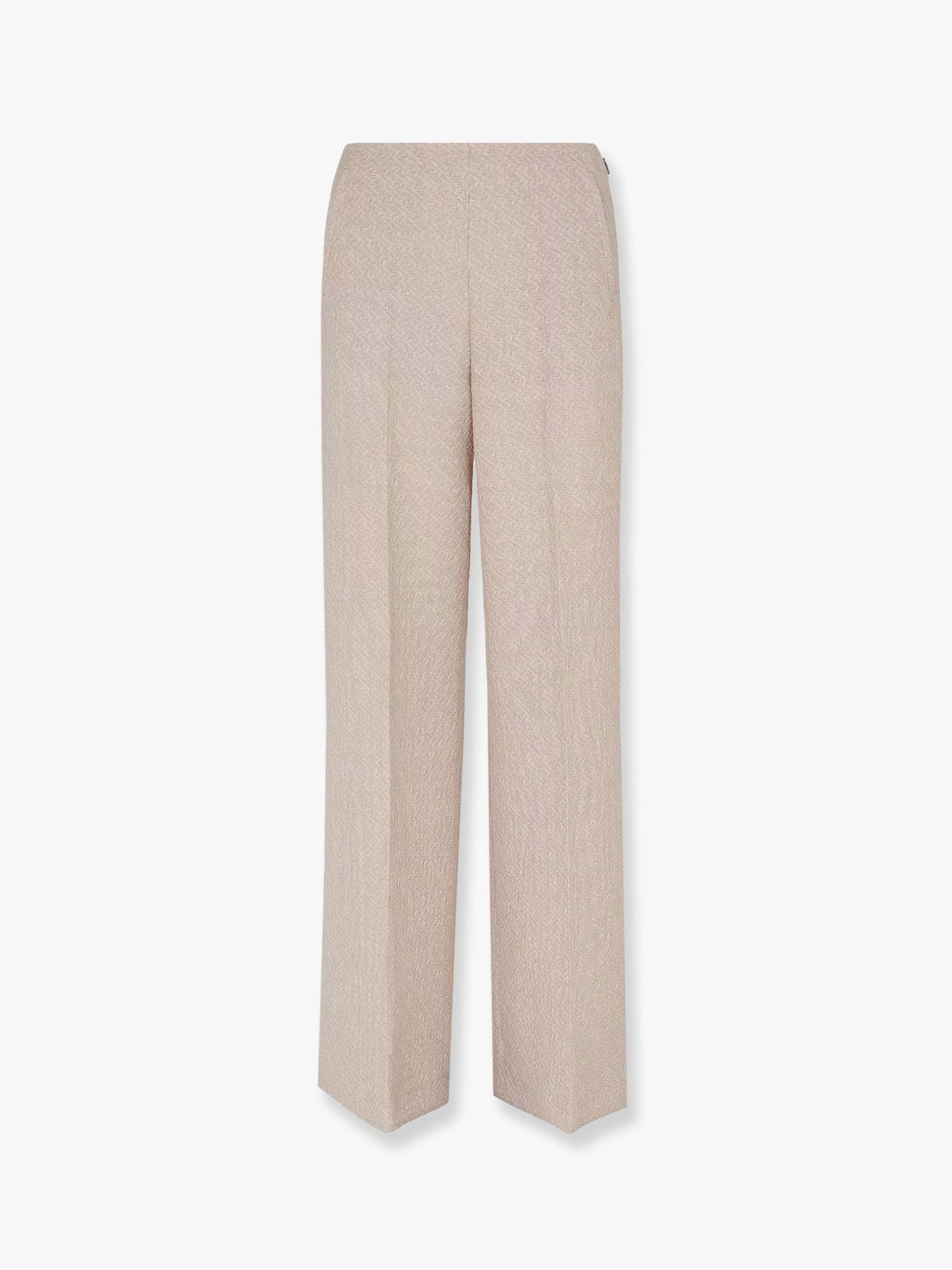 Fendi Ff Diagonal 3d Wool Trouser