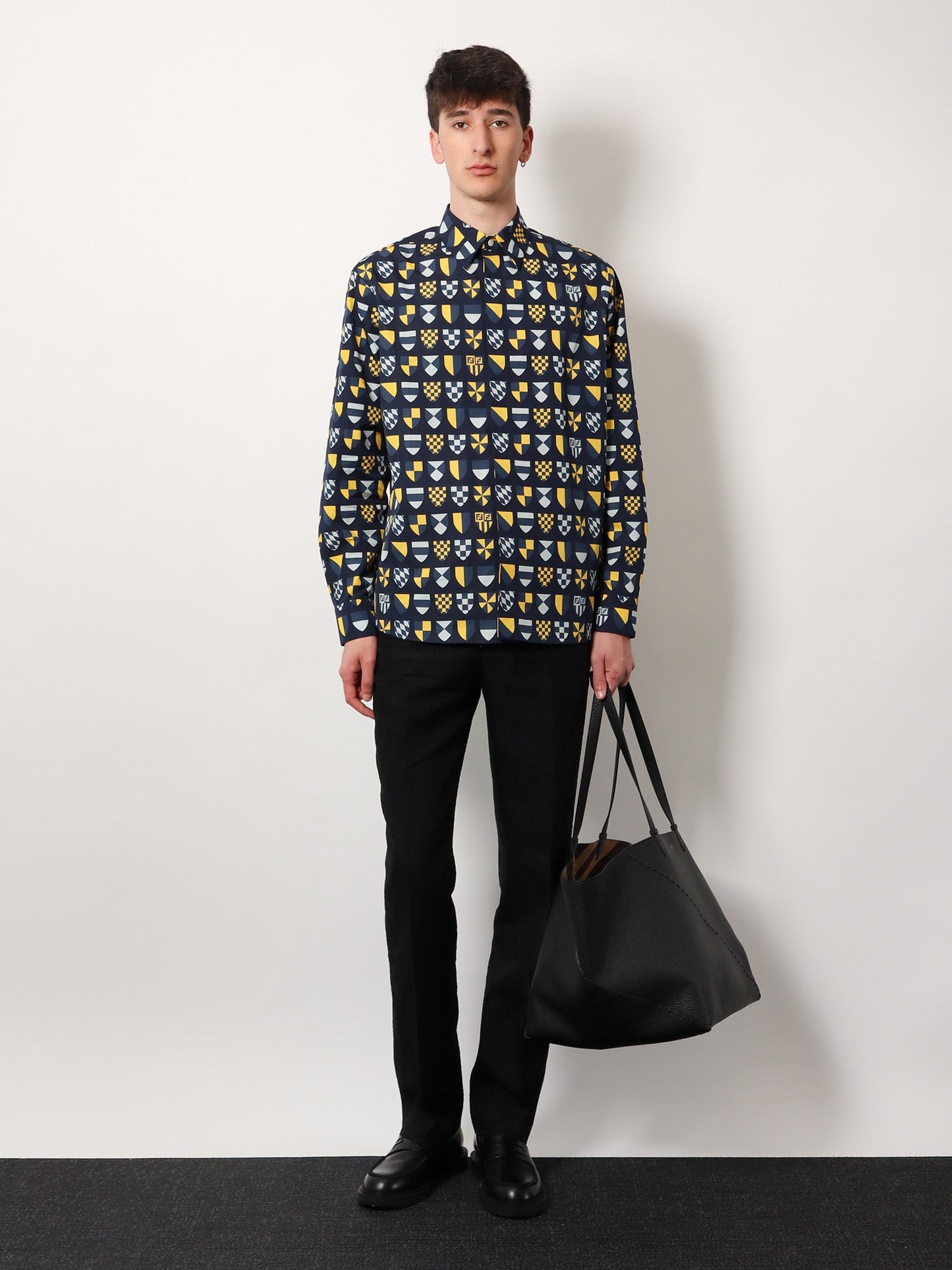 Fendi Ff Araldic Cotton Shirt