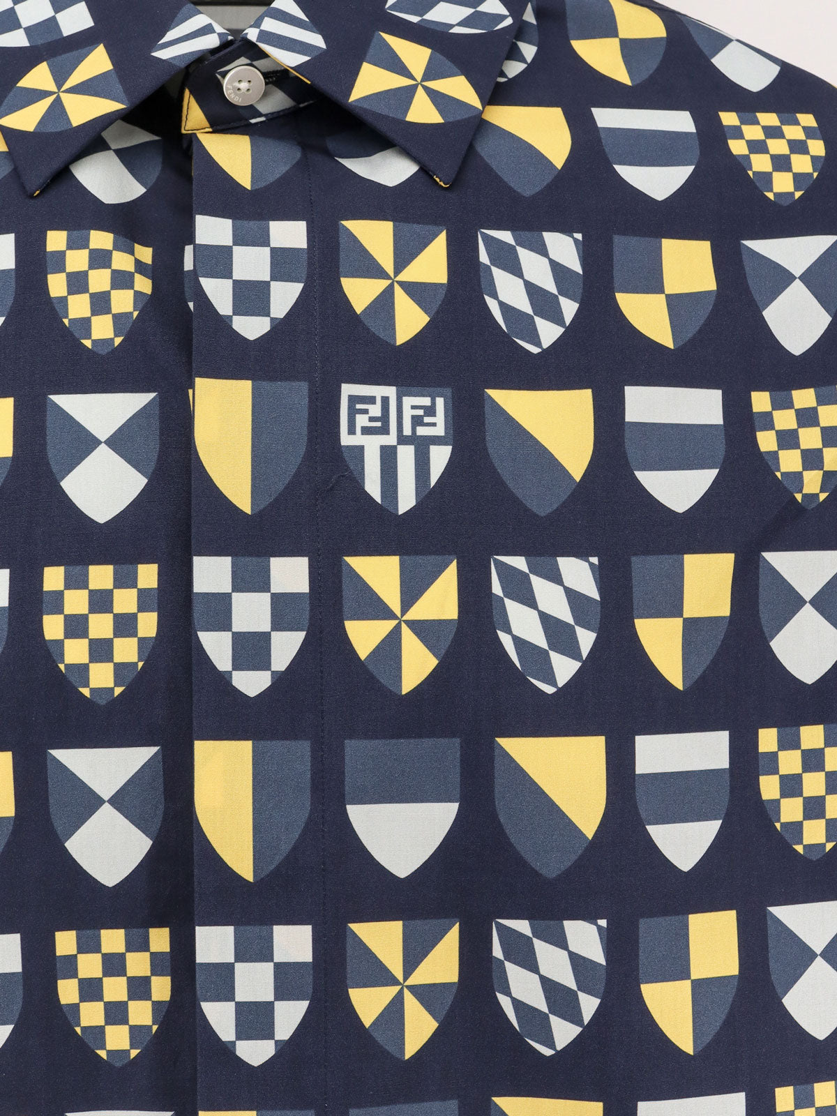 Fendi Ff Araldic Cotton Shirt