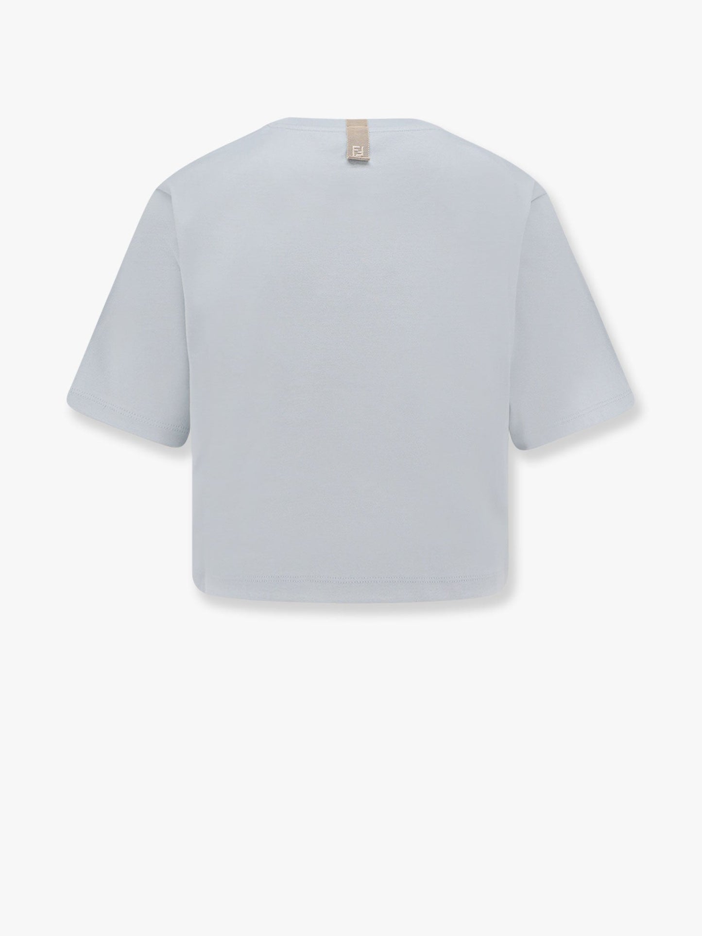 Fendi Crop Jersey T Shirt