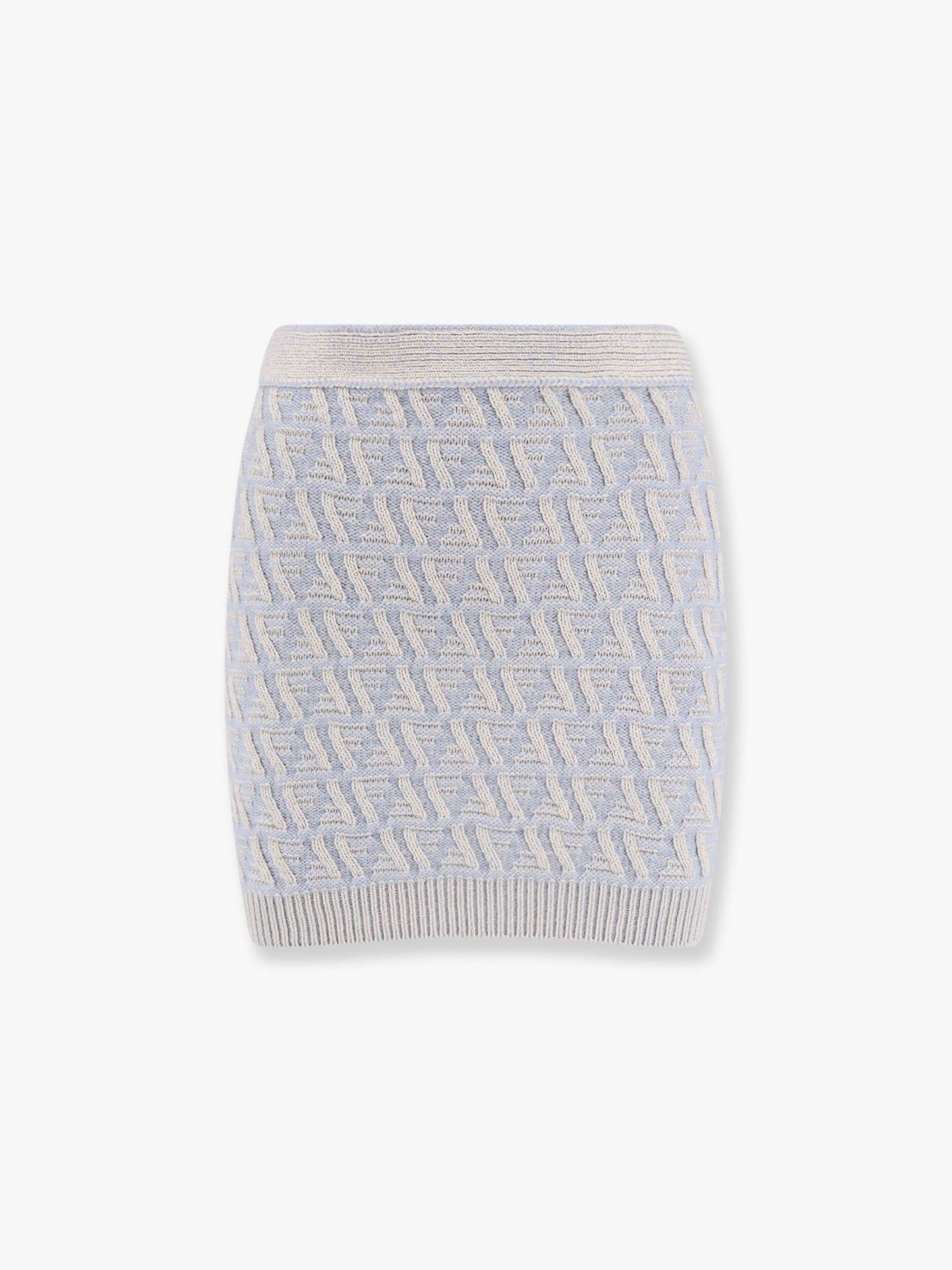 Fendi Ff Wool And Cashmere Skirt
