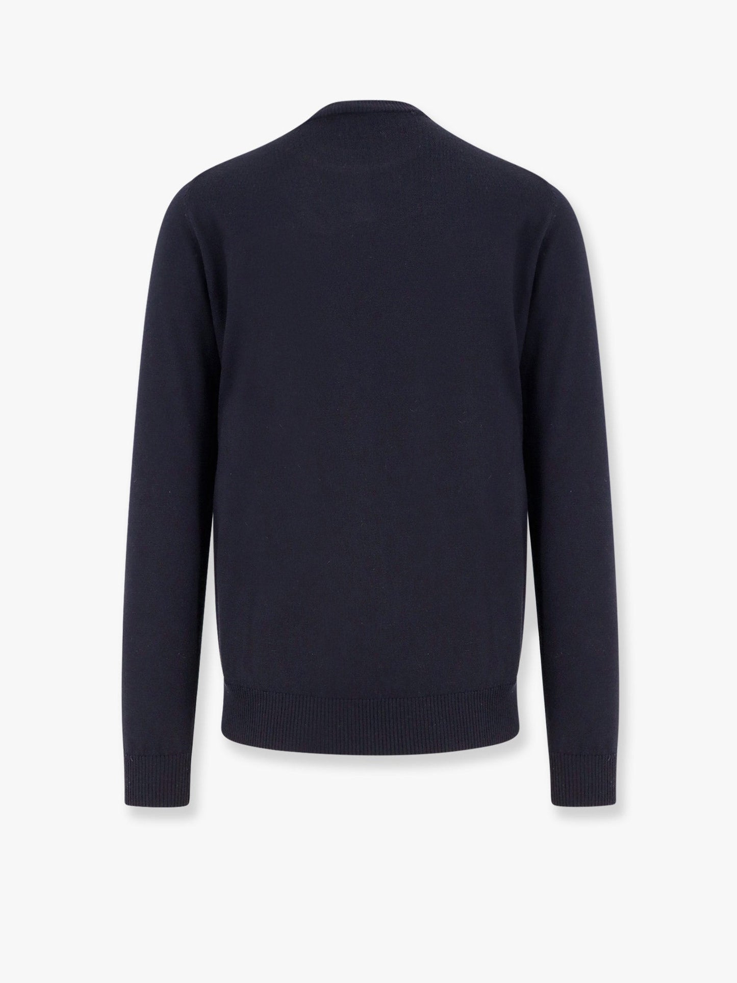 Fendi Wool Sweater With Ff Metal Logo