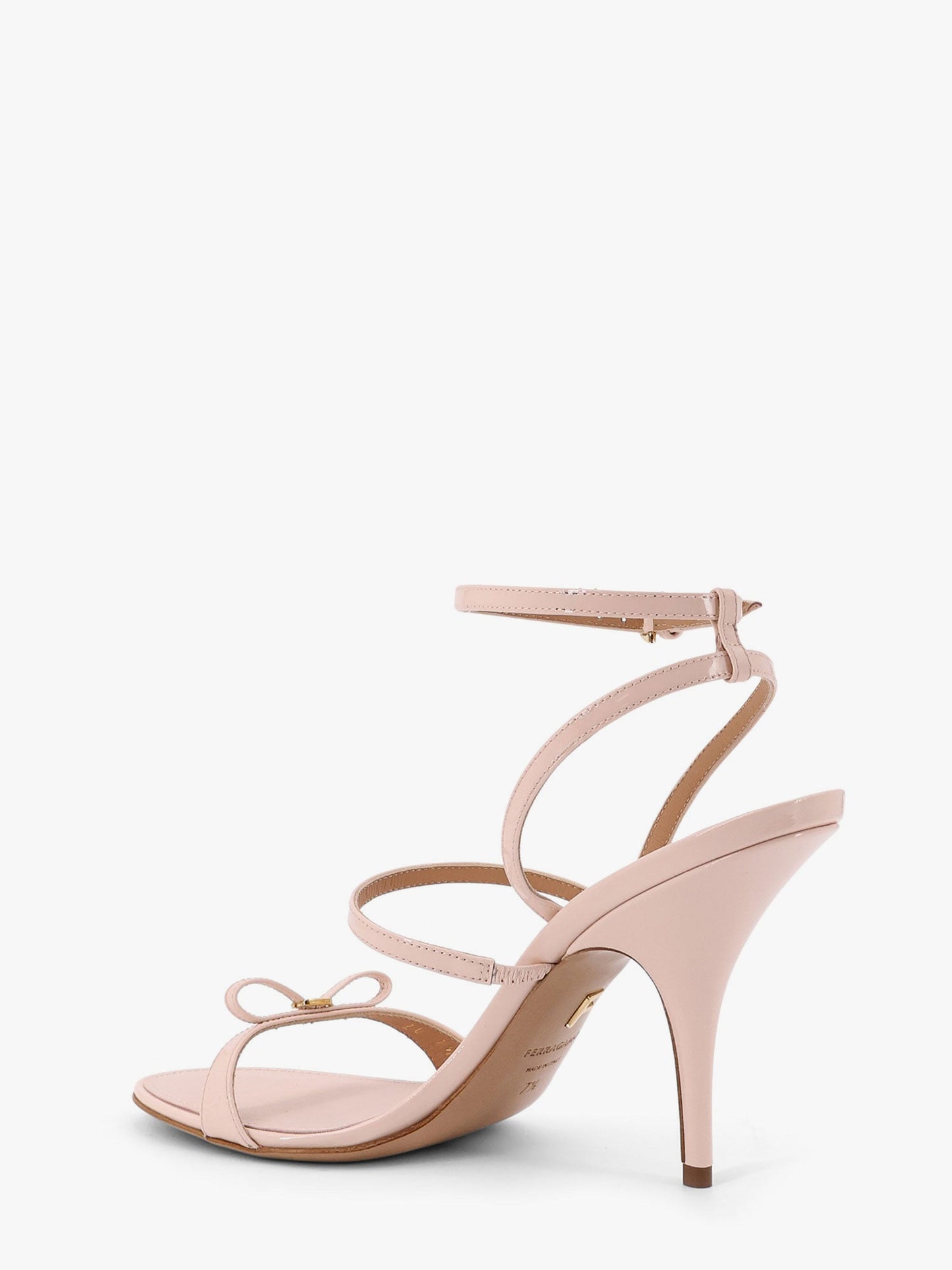 Ferragamo Ariel 95 Patent Leather Sandals