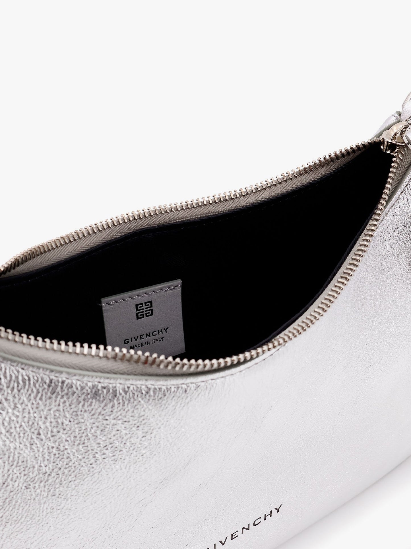 Givenchy Lucky Lock Metallic Leather Shoulder Bag