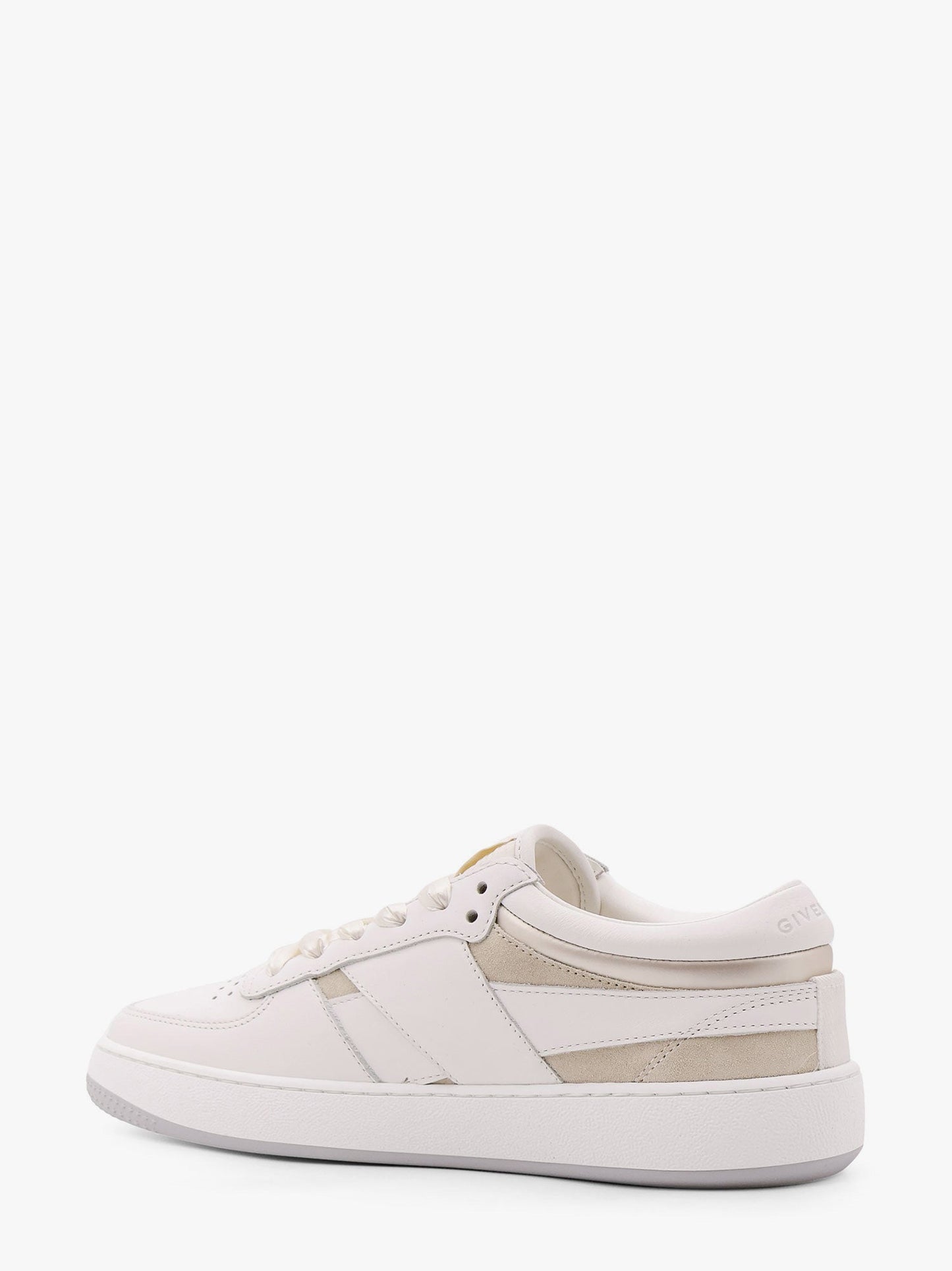 Givenchy G Move Leather And Suede Sneakers With 4g Detail