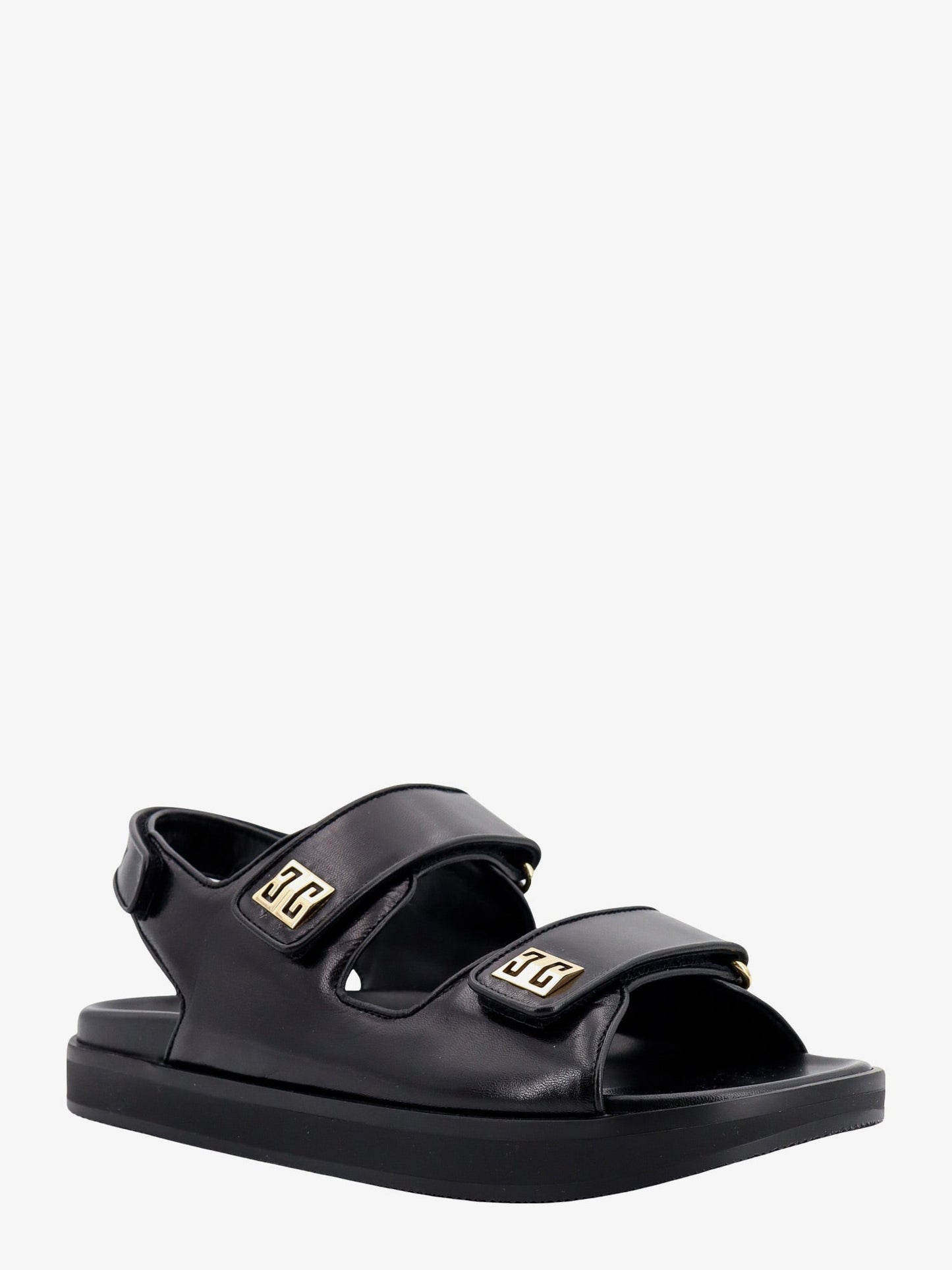 Givenchy Leather Sandals With 4g Metal Details