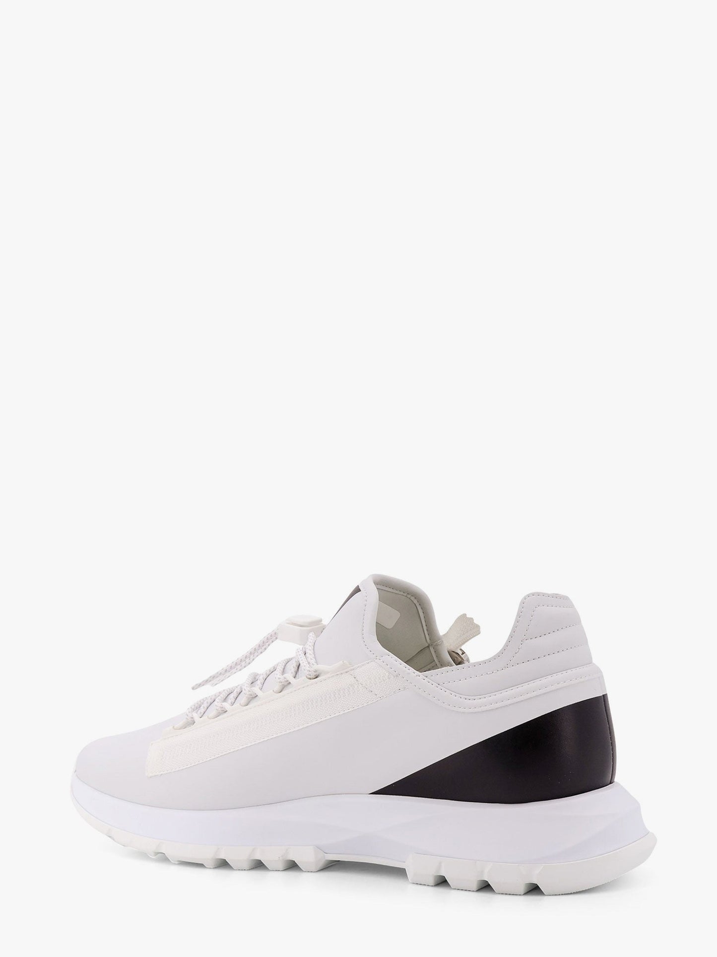 Givenchy Spectre Runner Leather Sneakers With 4g Side Zip Detail