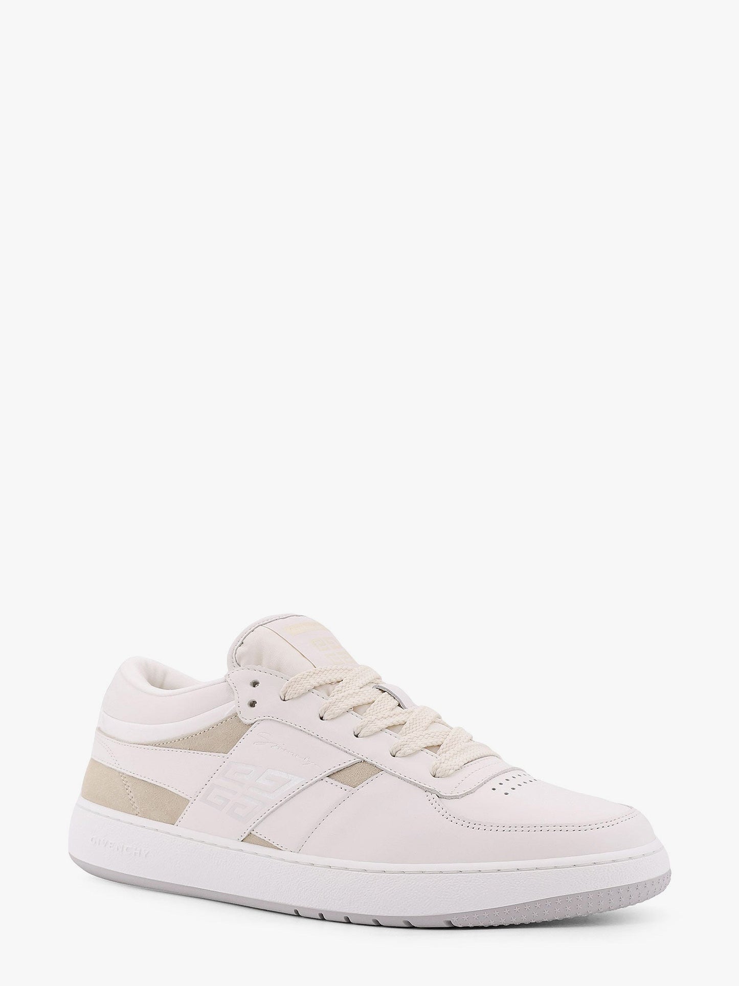 Givenchy Leather Sneakers With 4g Logo On The Side