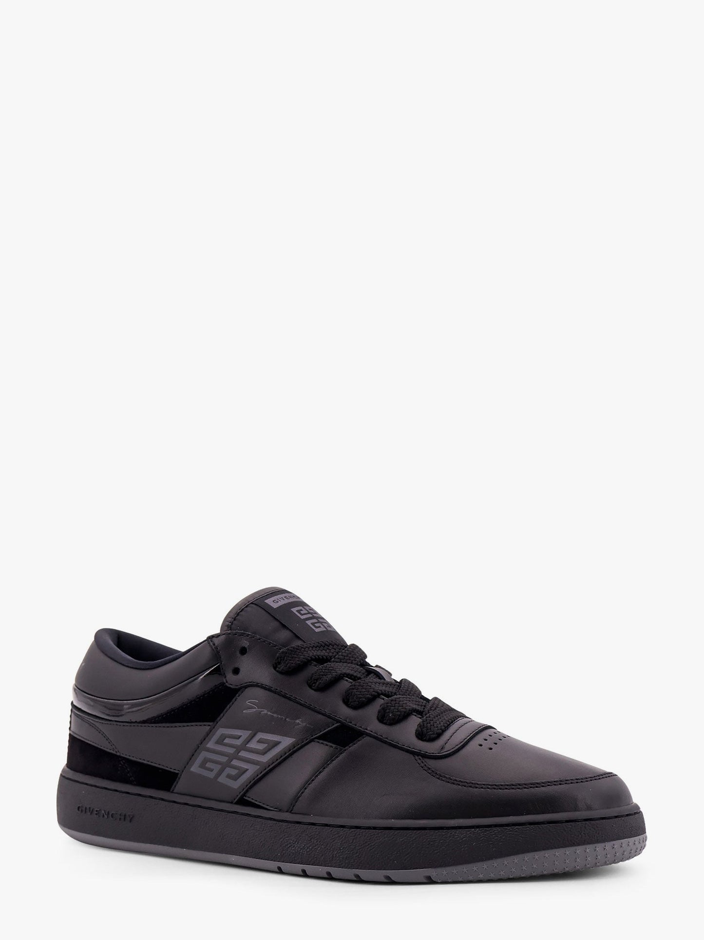 Givenchy Leather Sneakers With 4g Side Logo