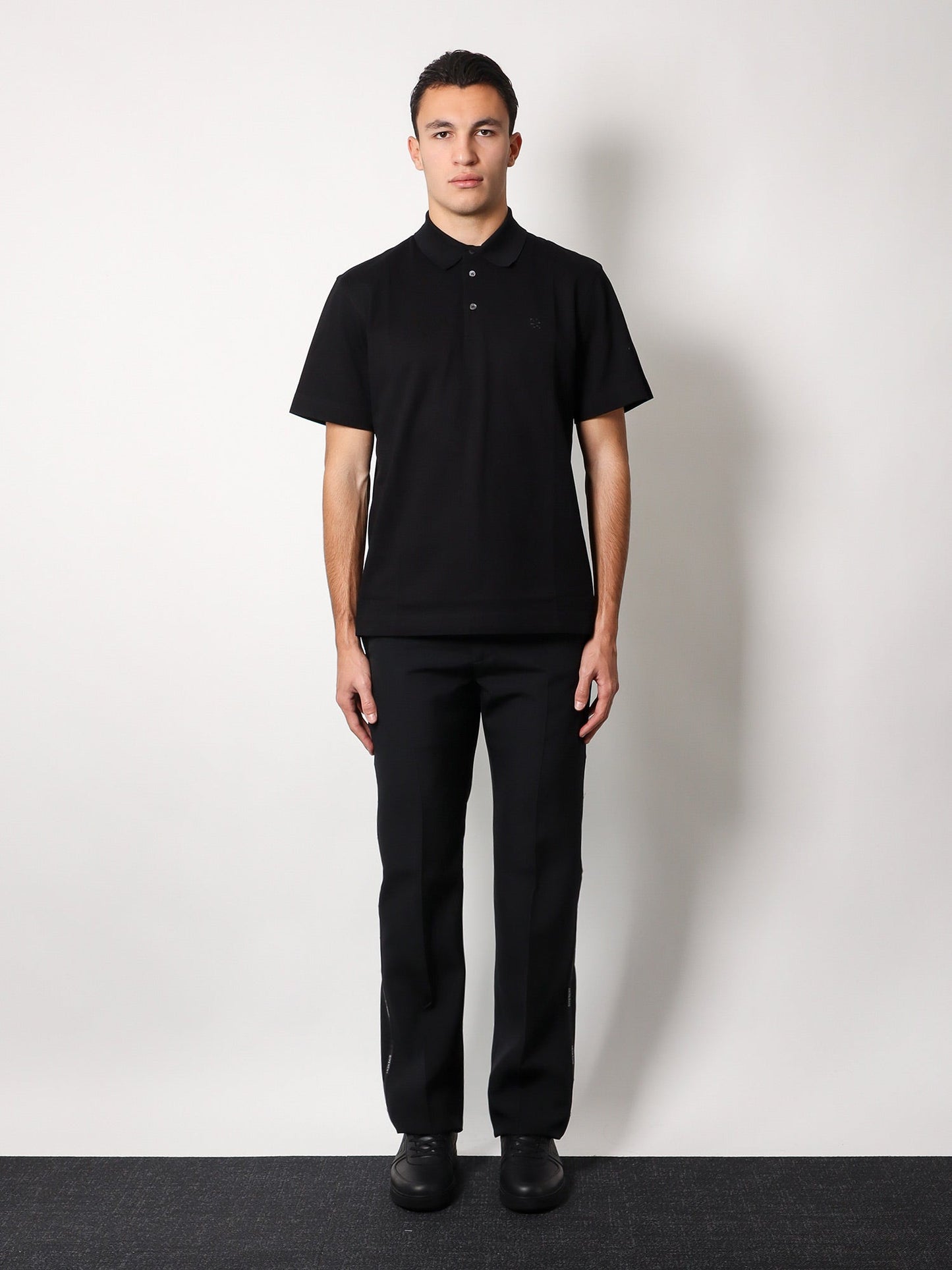 Givenchy Piqué Cotton Polo Shirt With 4g Embroidery