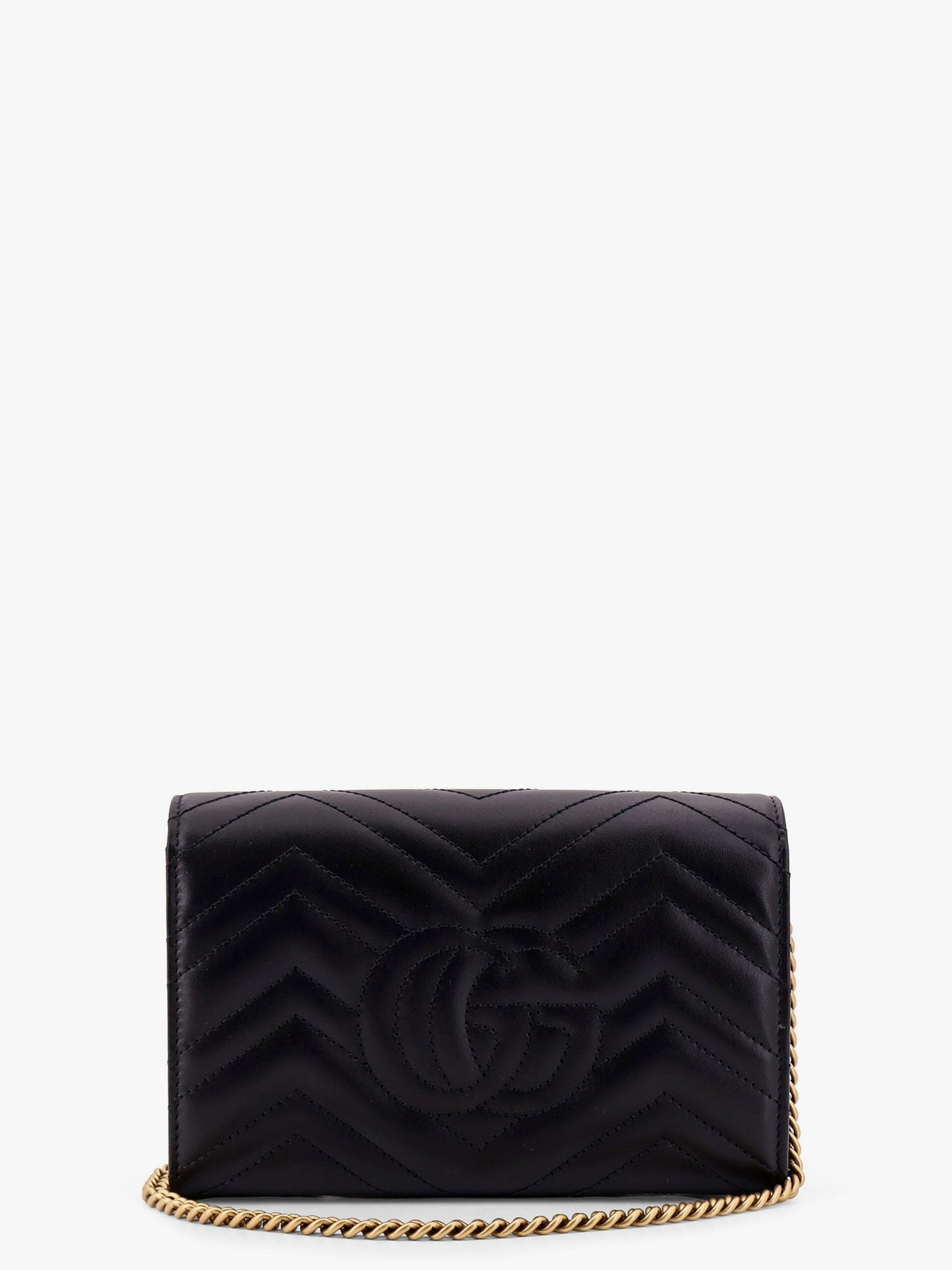 Gucci Gg Marmont Matelass�� Leather Shoulder Bag With Frontal Logo