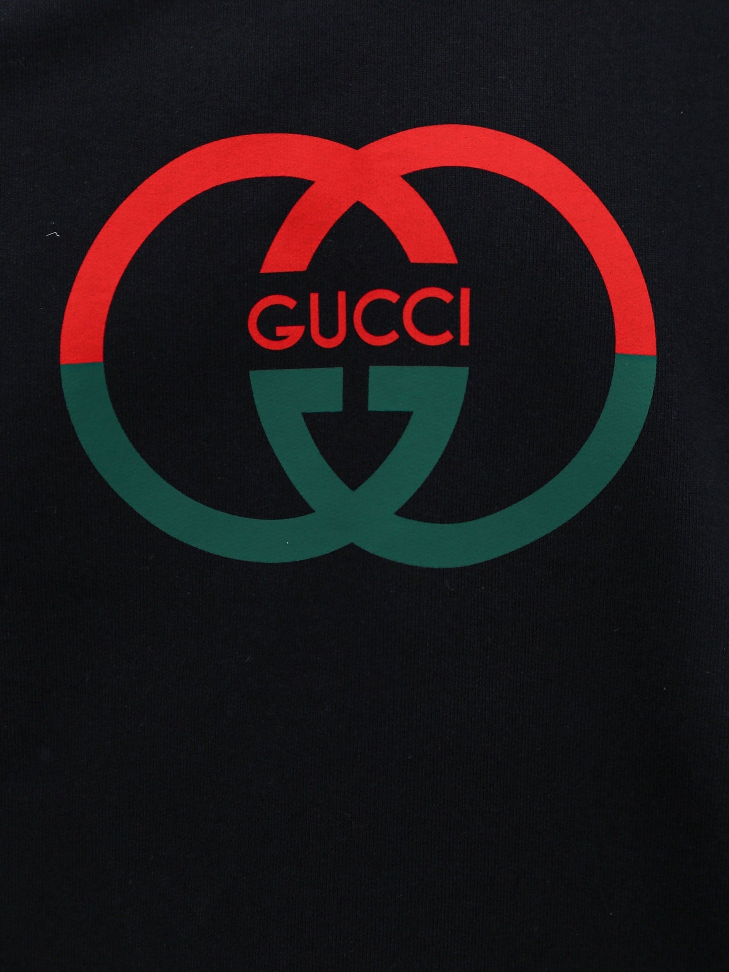 Gucci Cotton Sweatshirt With Frontal Logo