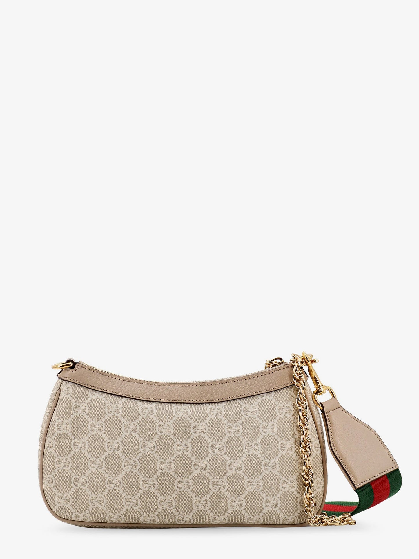 Gucci Ophidia Shoulder Bag In Gg Supreme Fabric And Leather