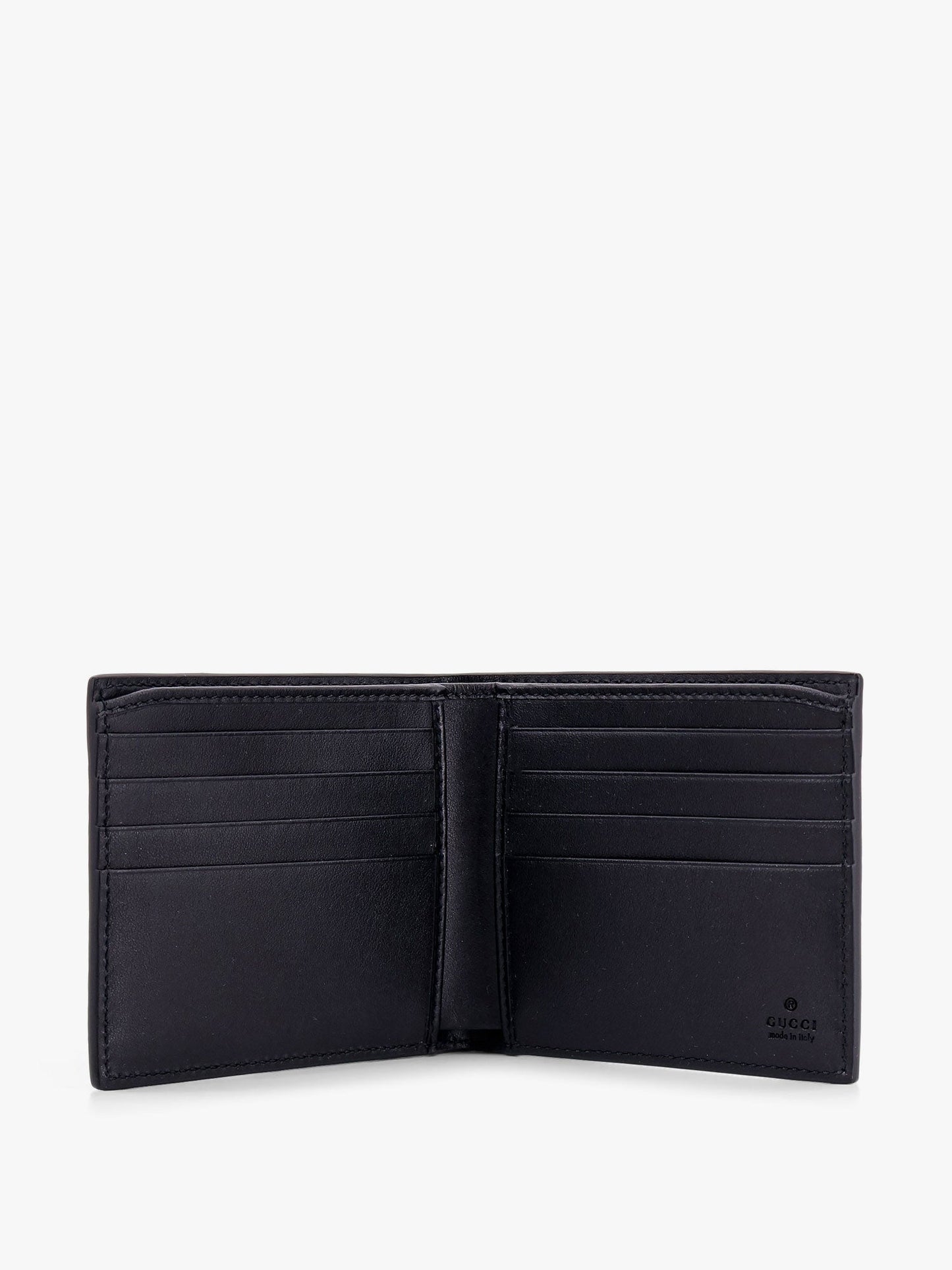 Gucci Maxi Gg Textured Leather Wallet