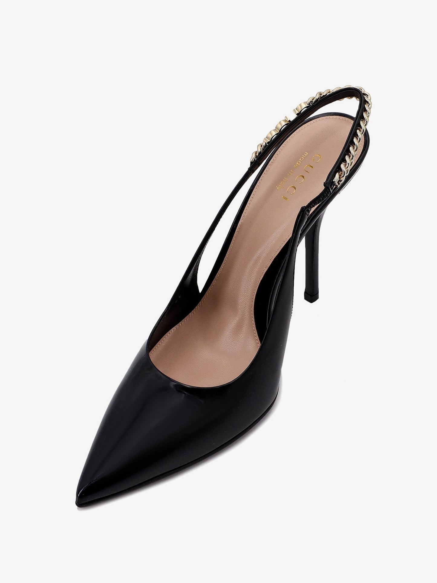 Gucci Signoria Patent Leather Décolleté