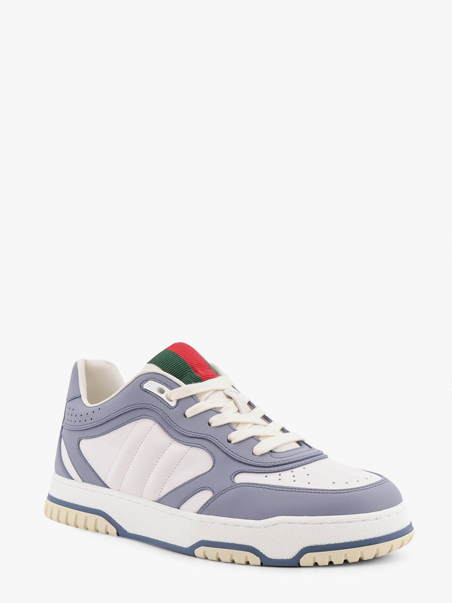 Gucci Re Web Leather Sneakers