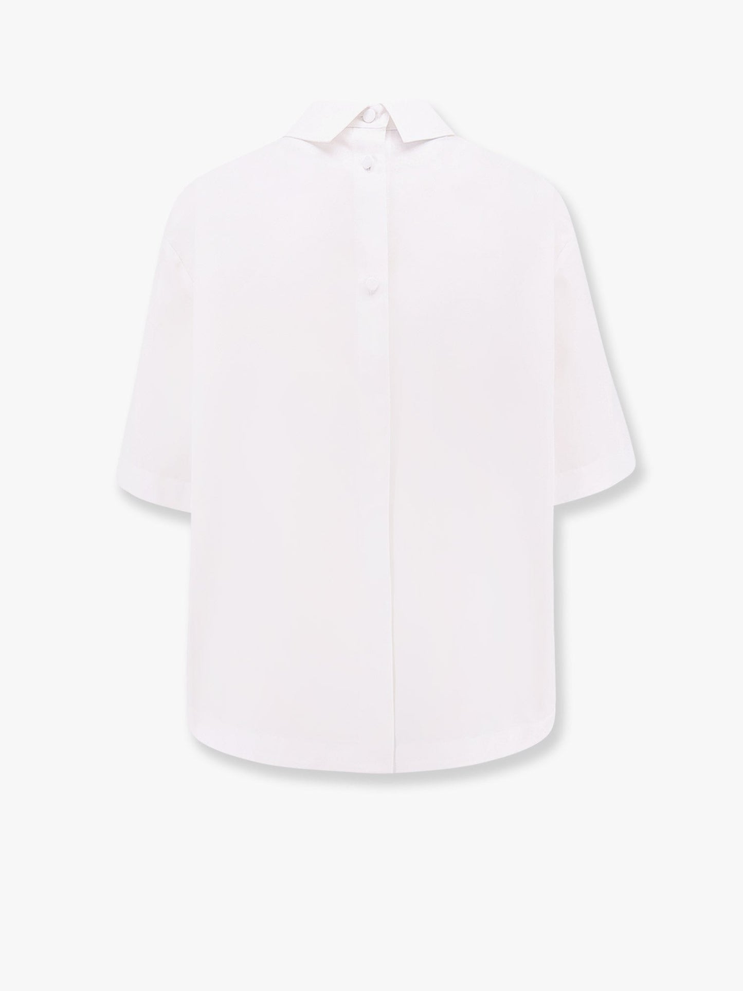 Gucci Cotton Shirt With Embossed Logo
