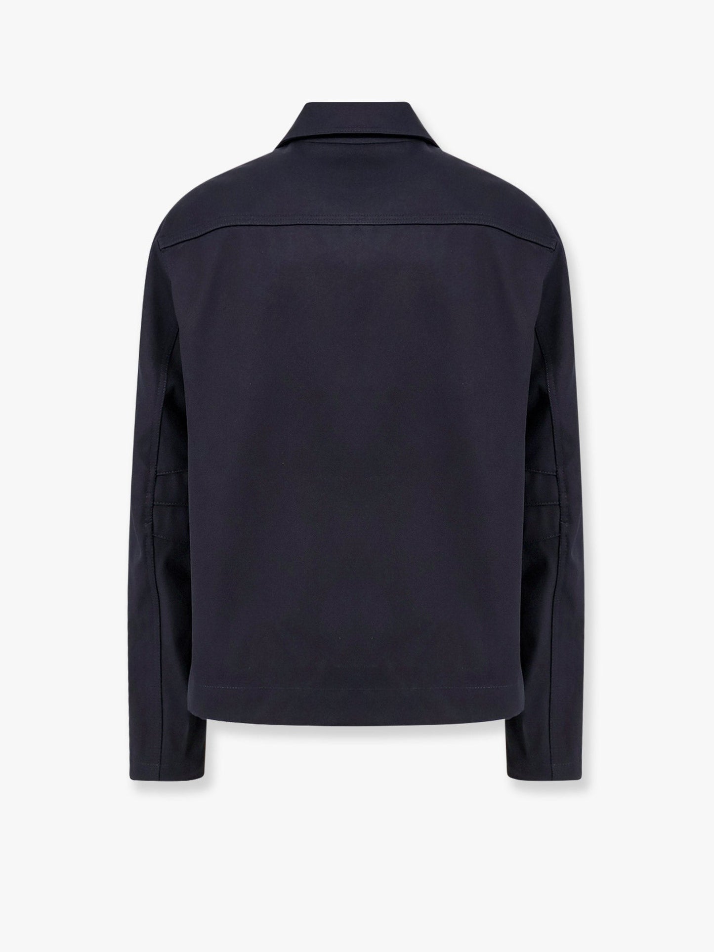Gucci Cotton Gabardine Jacket With Embossed Logo