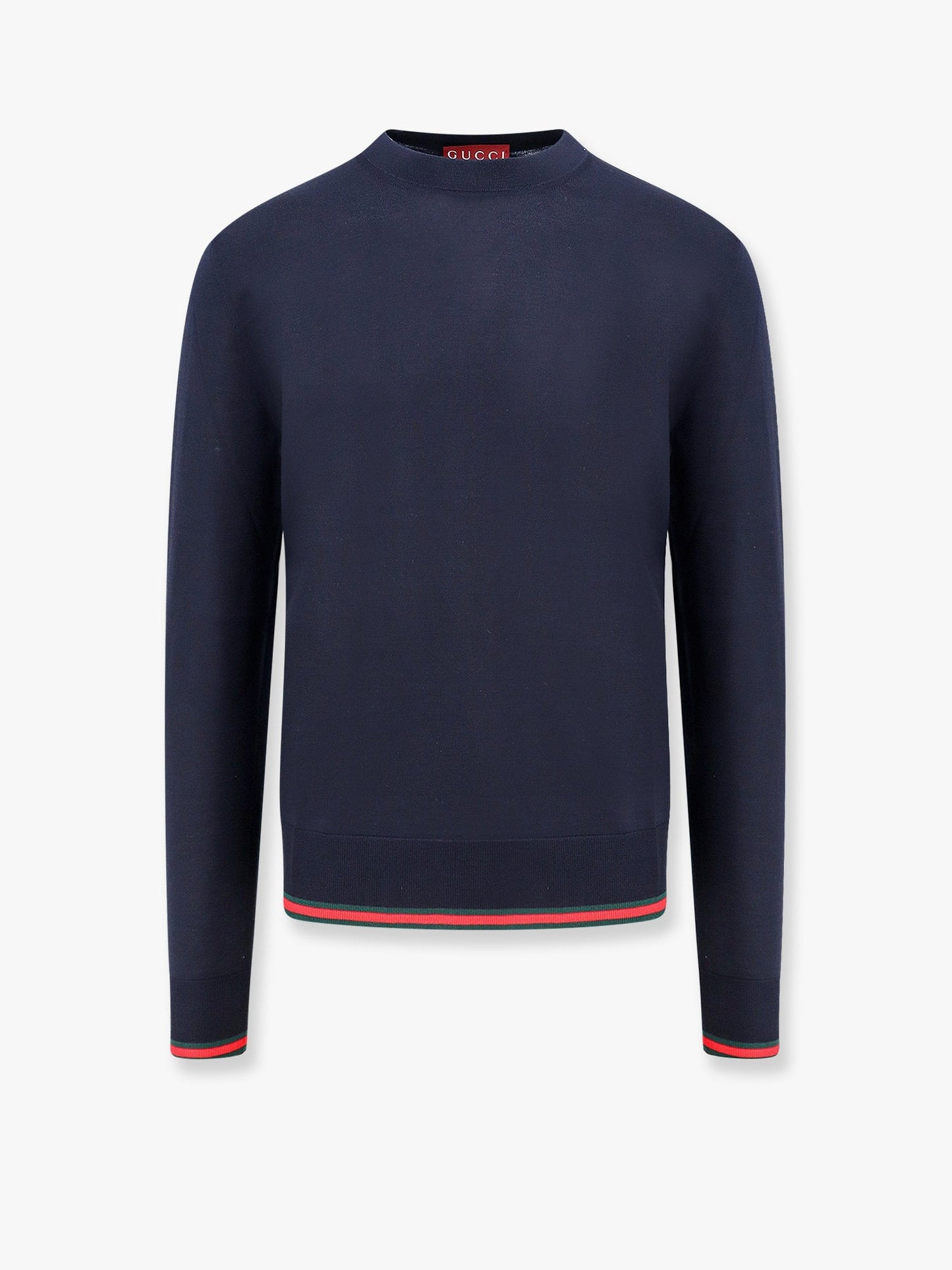 Gucci Fine Wool Sweater With Web Motif