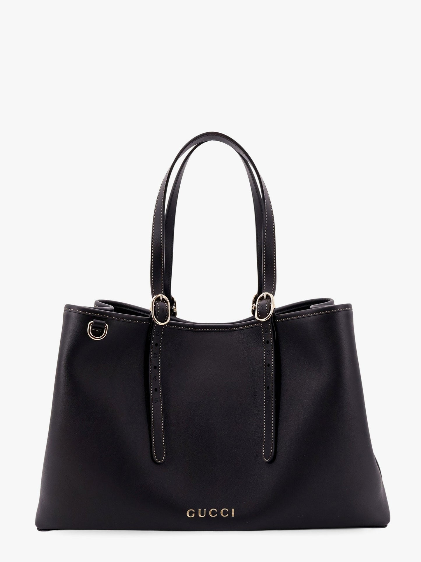 Gucci Gg Emblem Leather Shoulder Bag