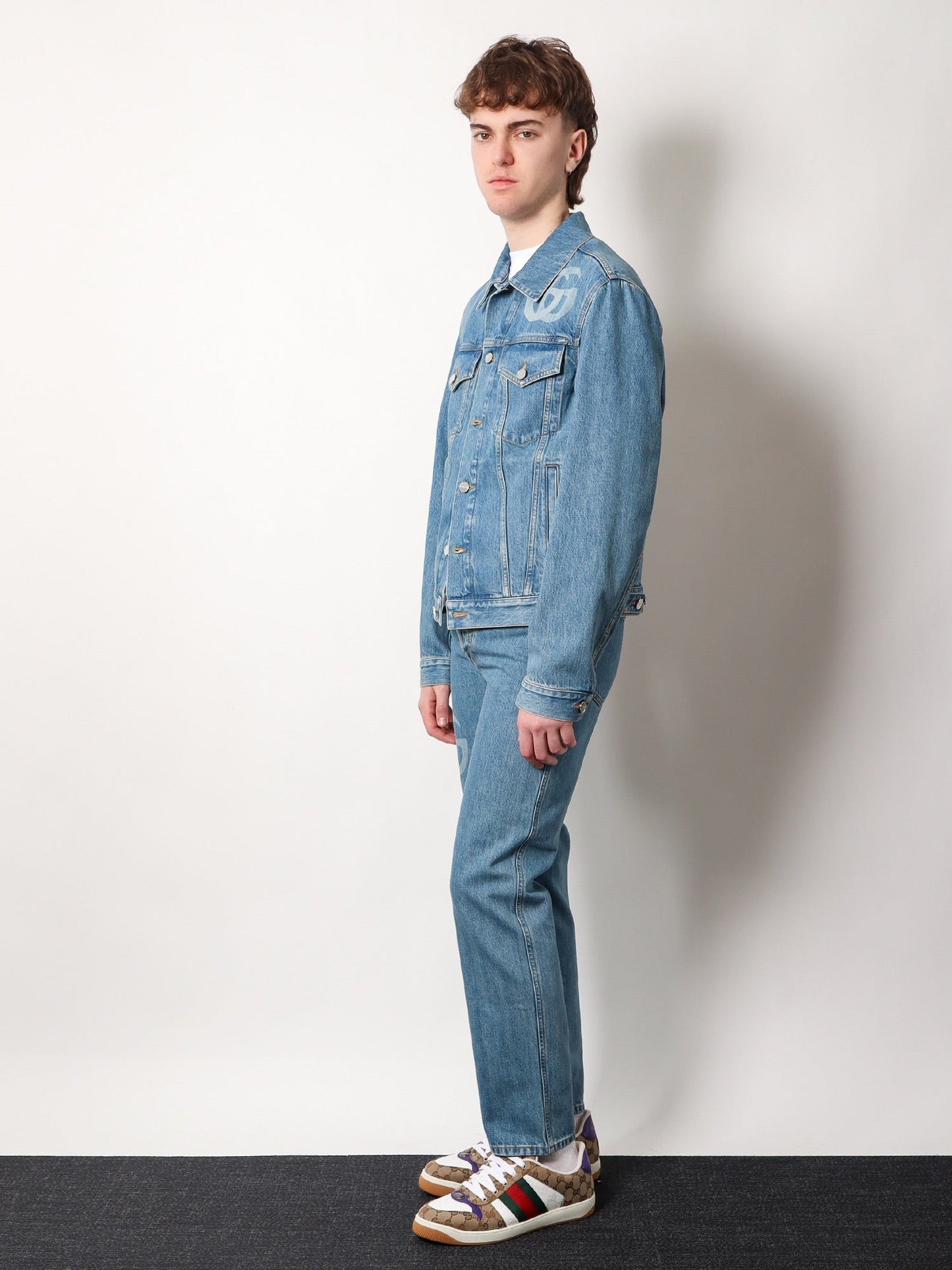 Gucci Jeans With Lasered Double G