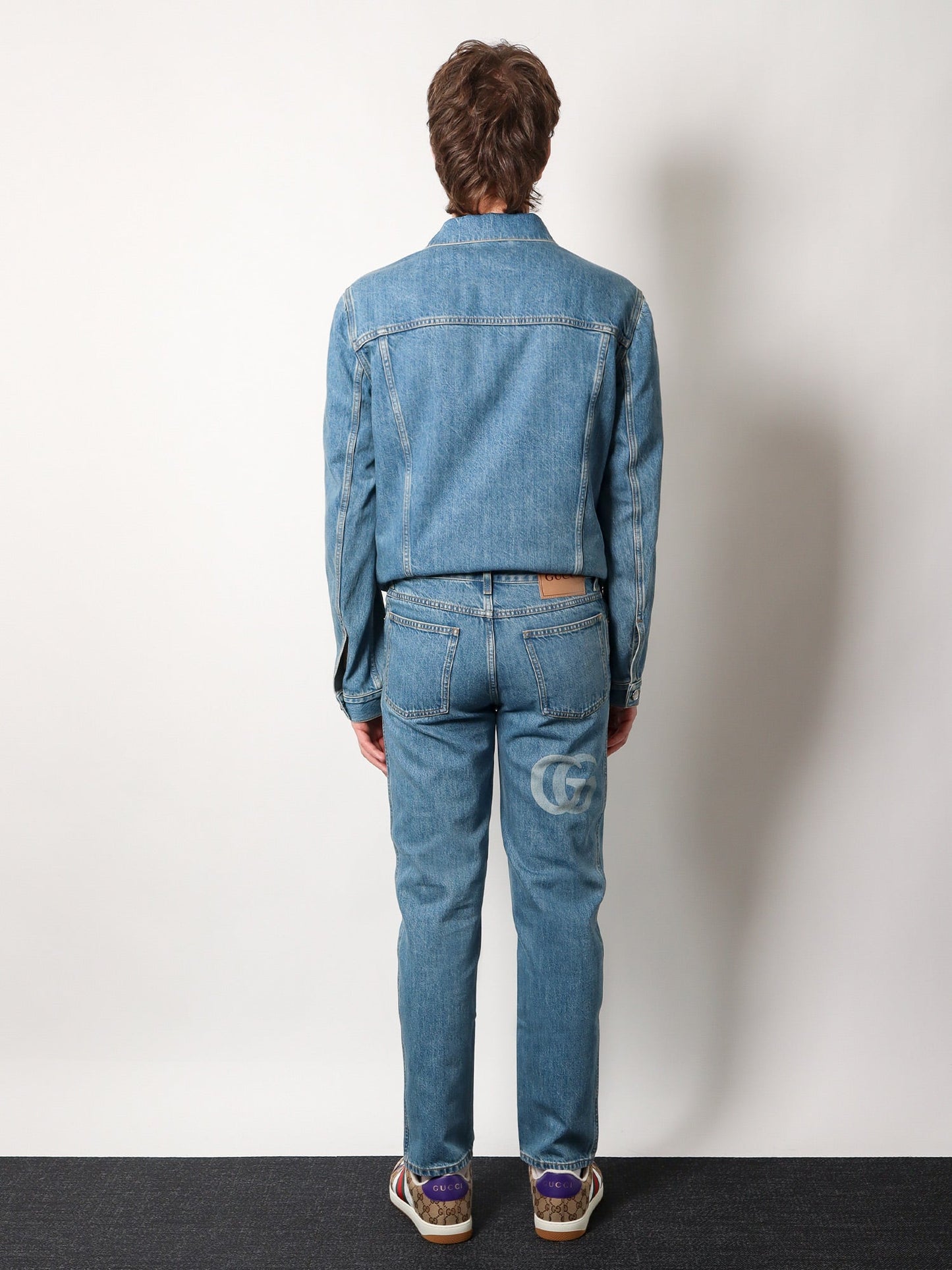 Gucci Jeans With Lasered Double G