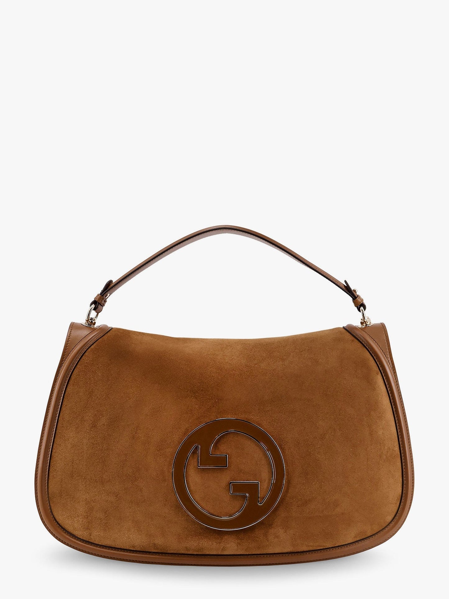 Gucci Blondie Leather Handbag With Maxi Logo