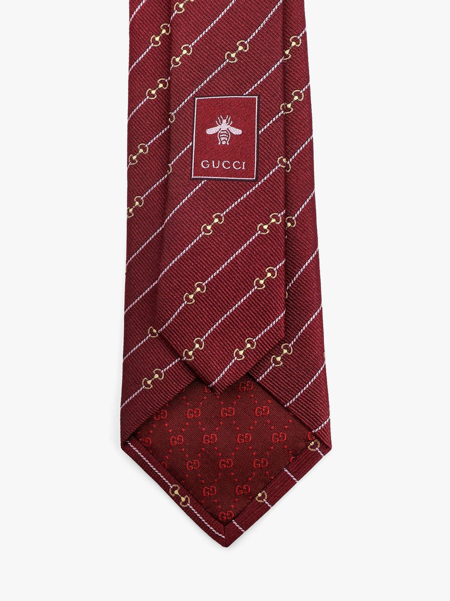 Gucci Silk Tie With Royal Morsy Motif