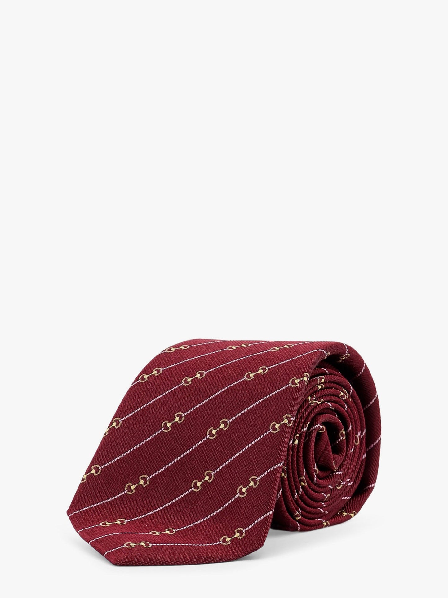 Gucci Silk Tie With Royal Morsy Motif