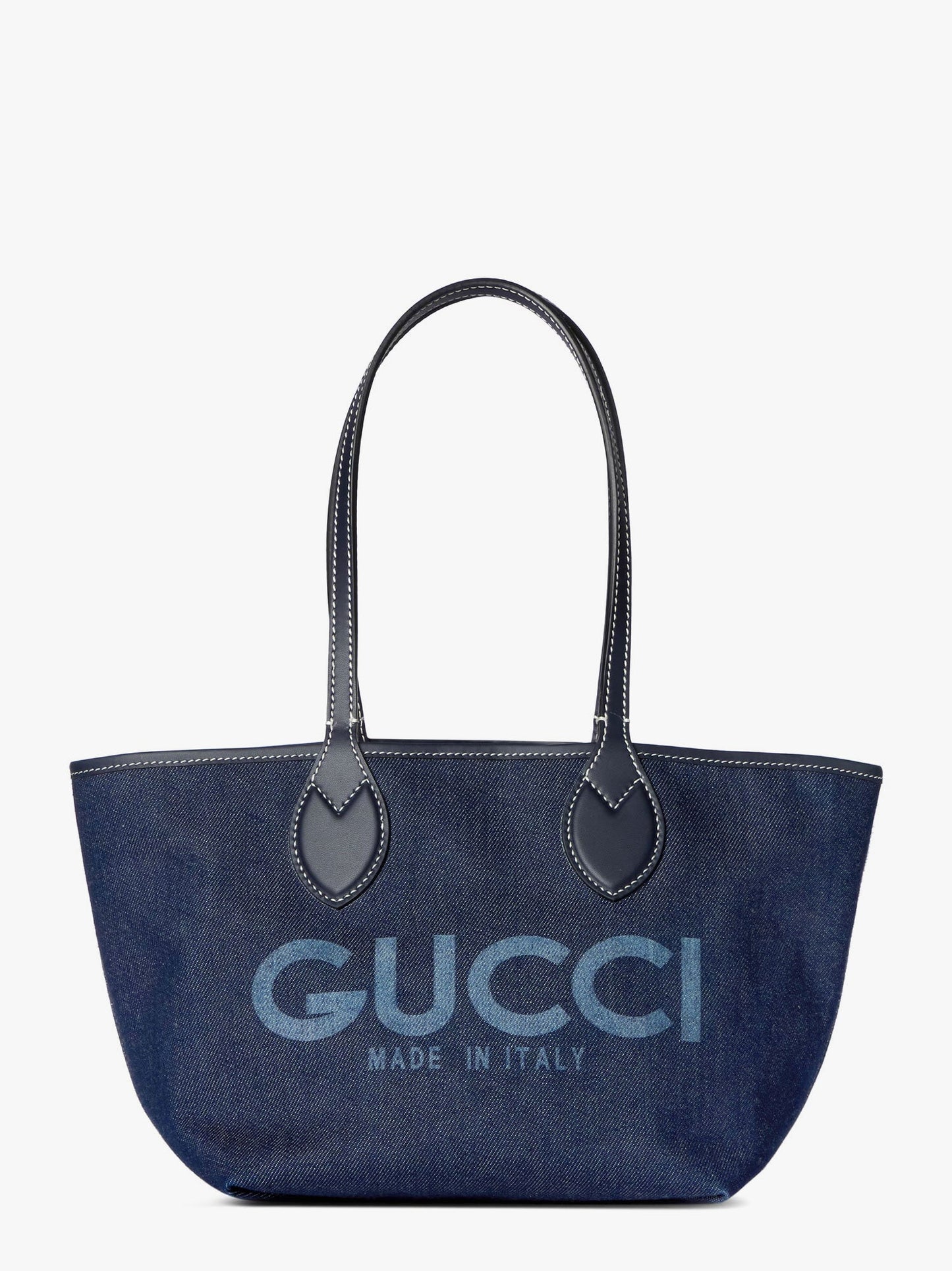 Gucci Totissima Denim Reversible Shopping Bag