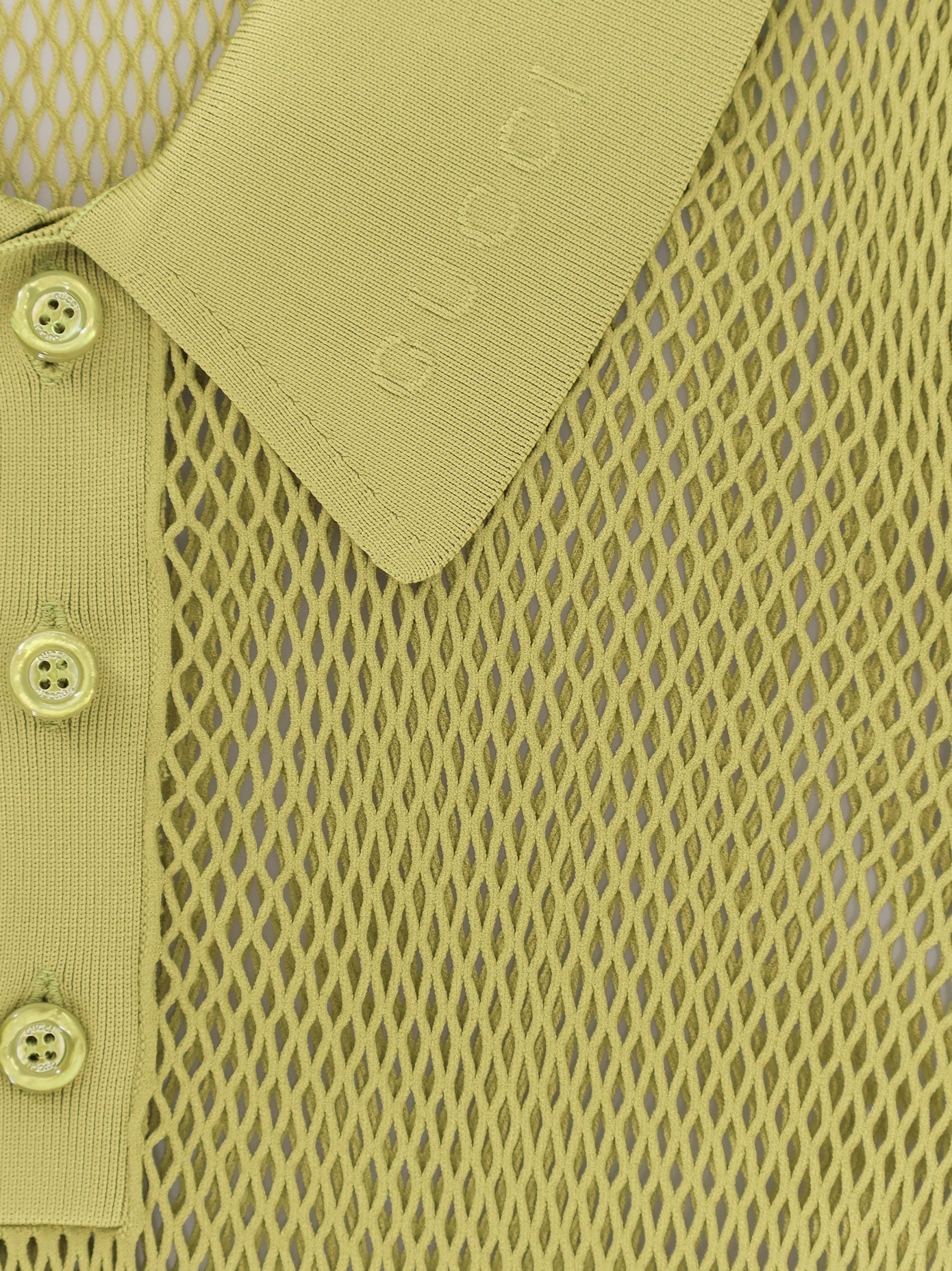 Gucci Perforated Polo Shirt