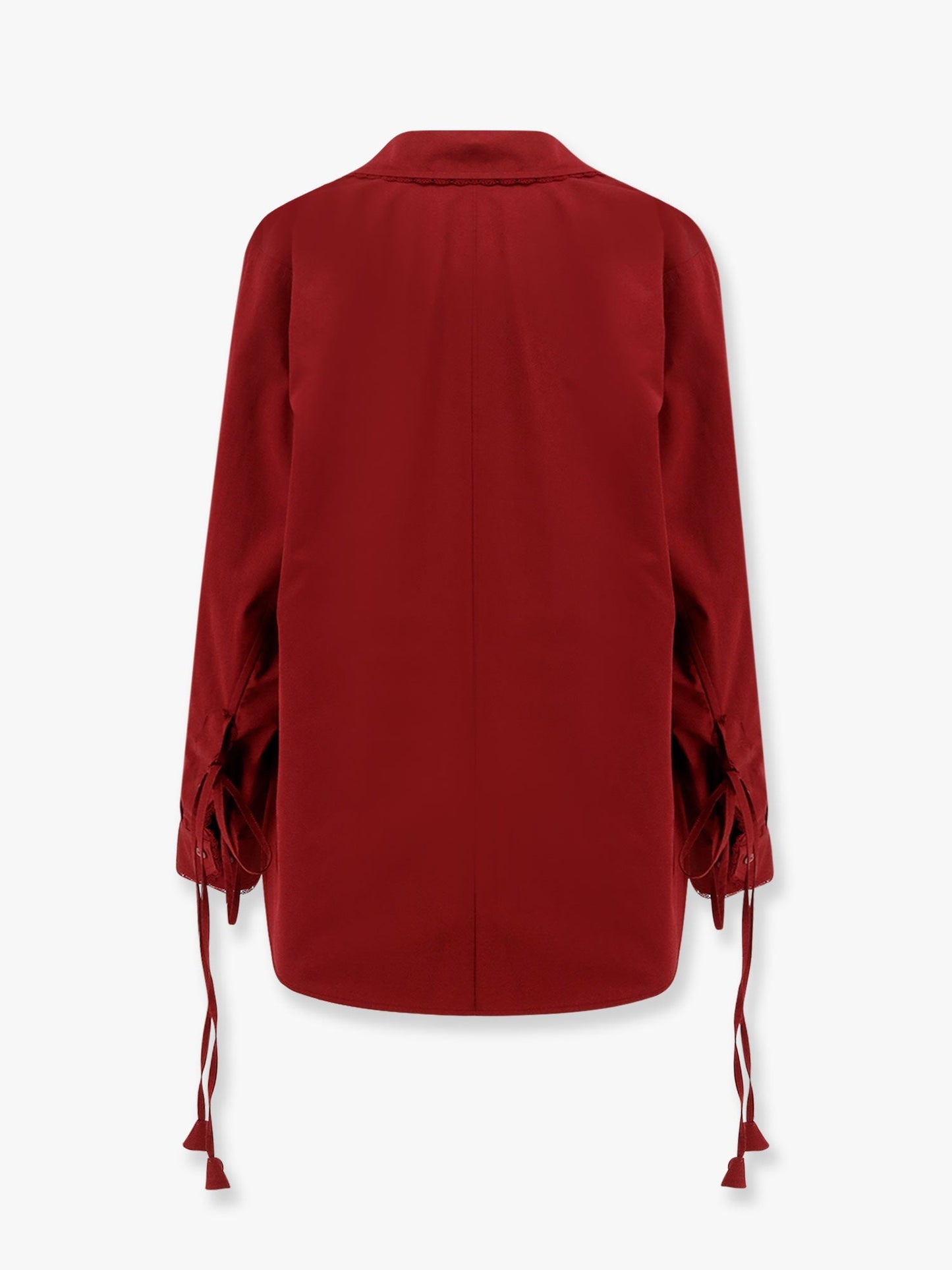 Gucci Cotton Popeline Shirt With Ties And Laces Profiles
