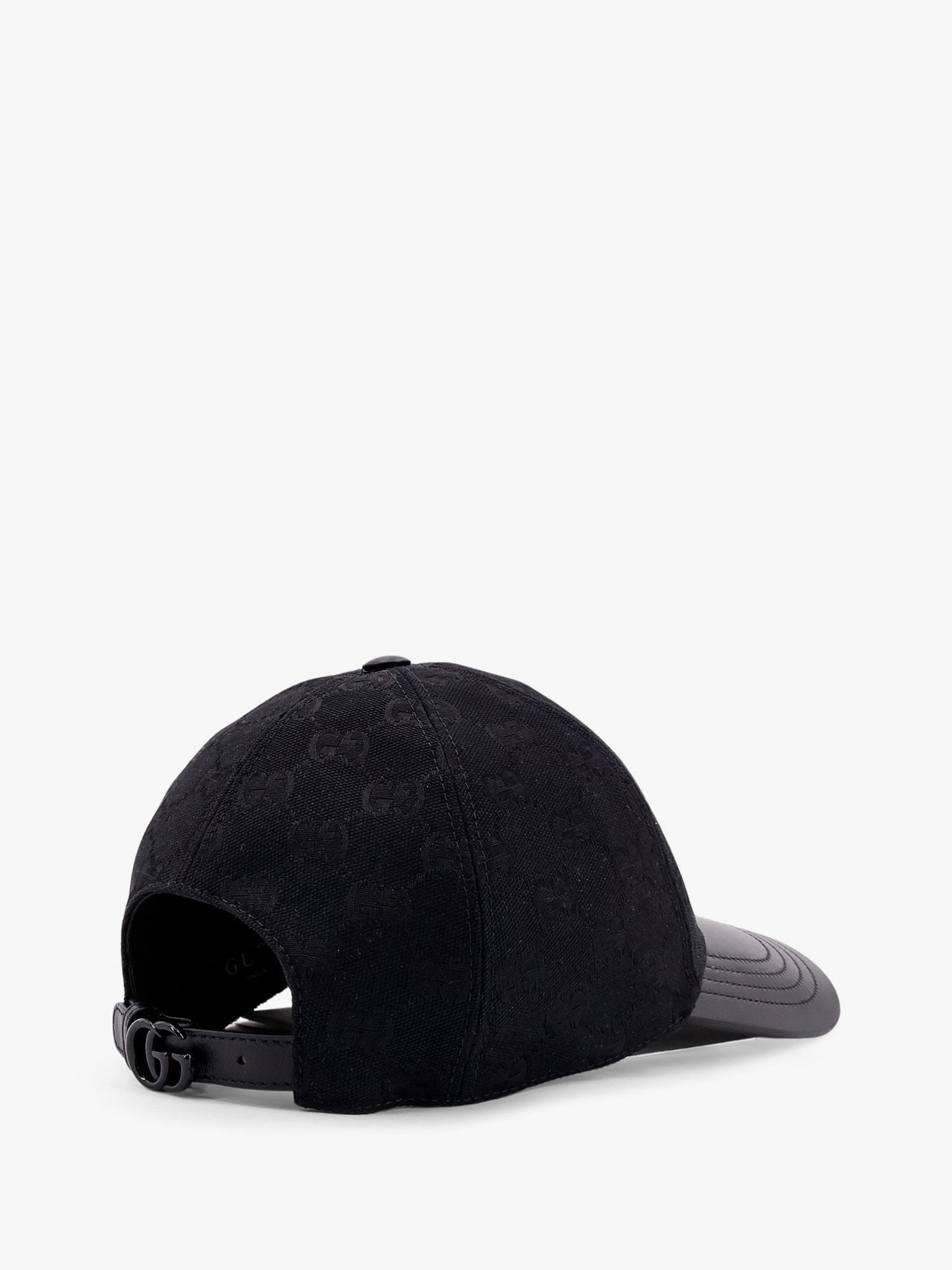 Gucci Baseball Cotton Blend Hat With Gg Motif