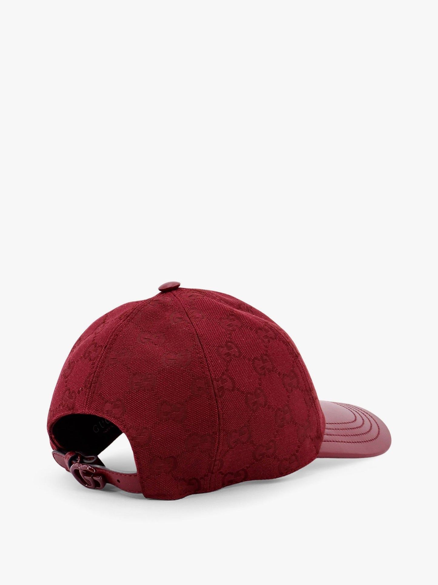 Gucci Baseball Cotton Blend Hat With Gg Motif