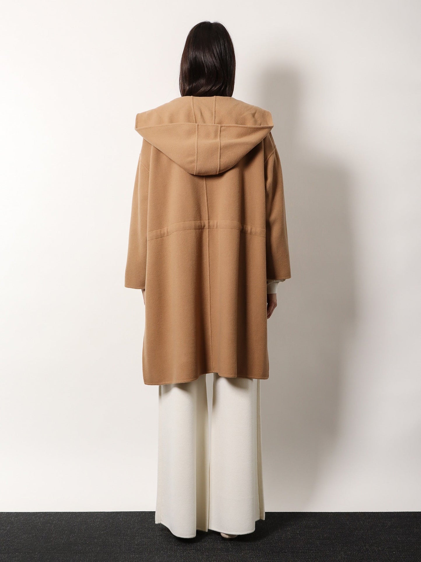 Max Mara Miele Hand Made Virgin Wool And Cashmere Coat