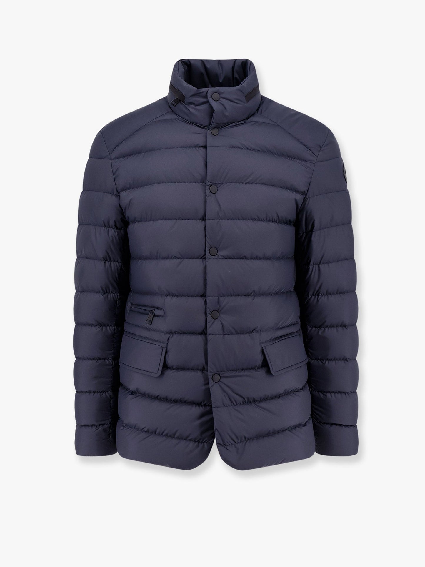 Moncler Carrelet Jacket With Zip And Buttons