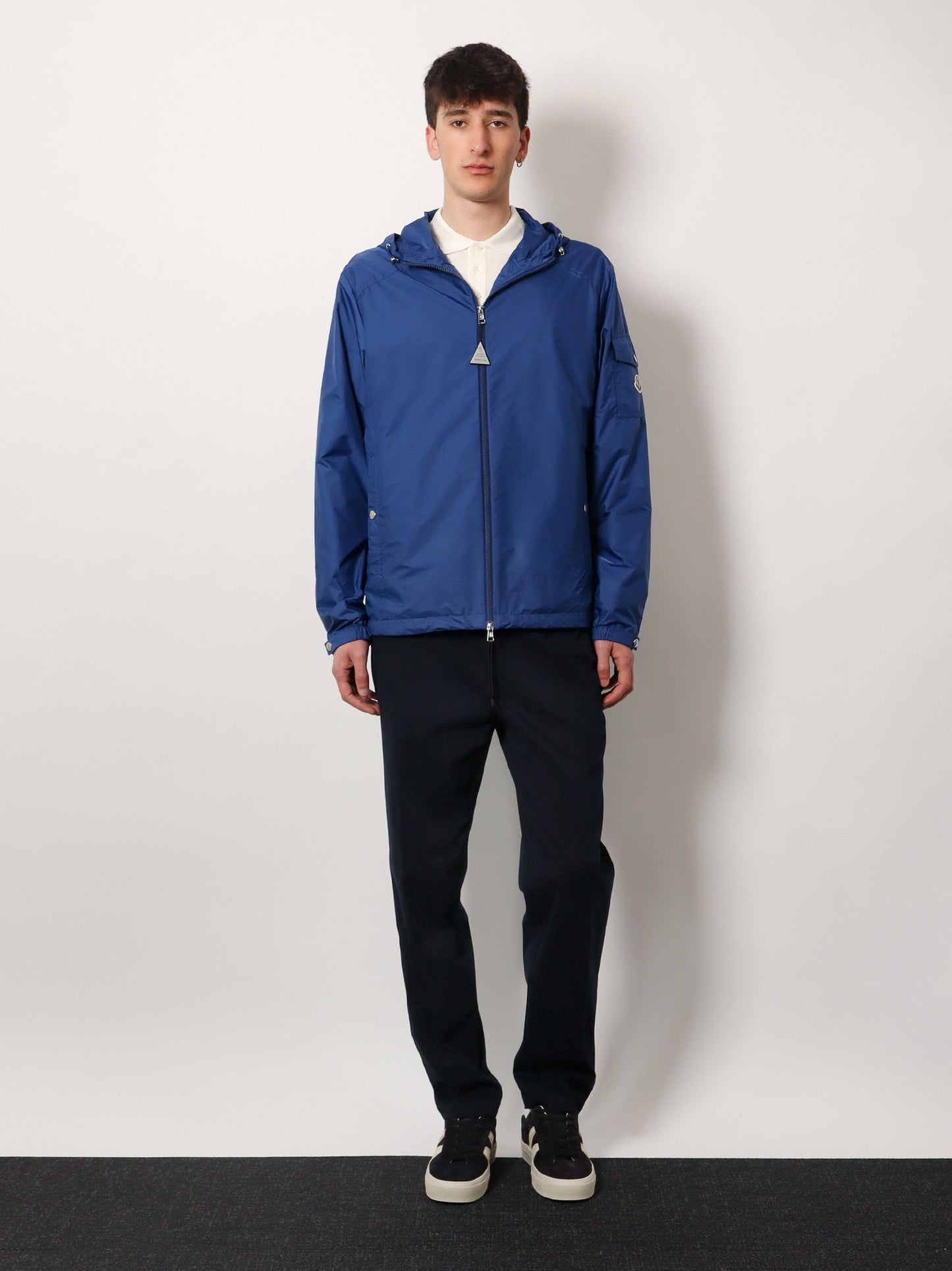 Moncler Cotton Trouser With Adjustable Trouser