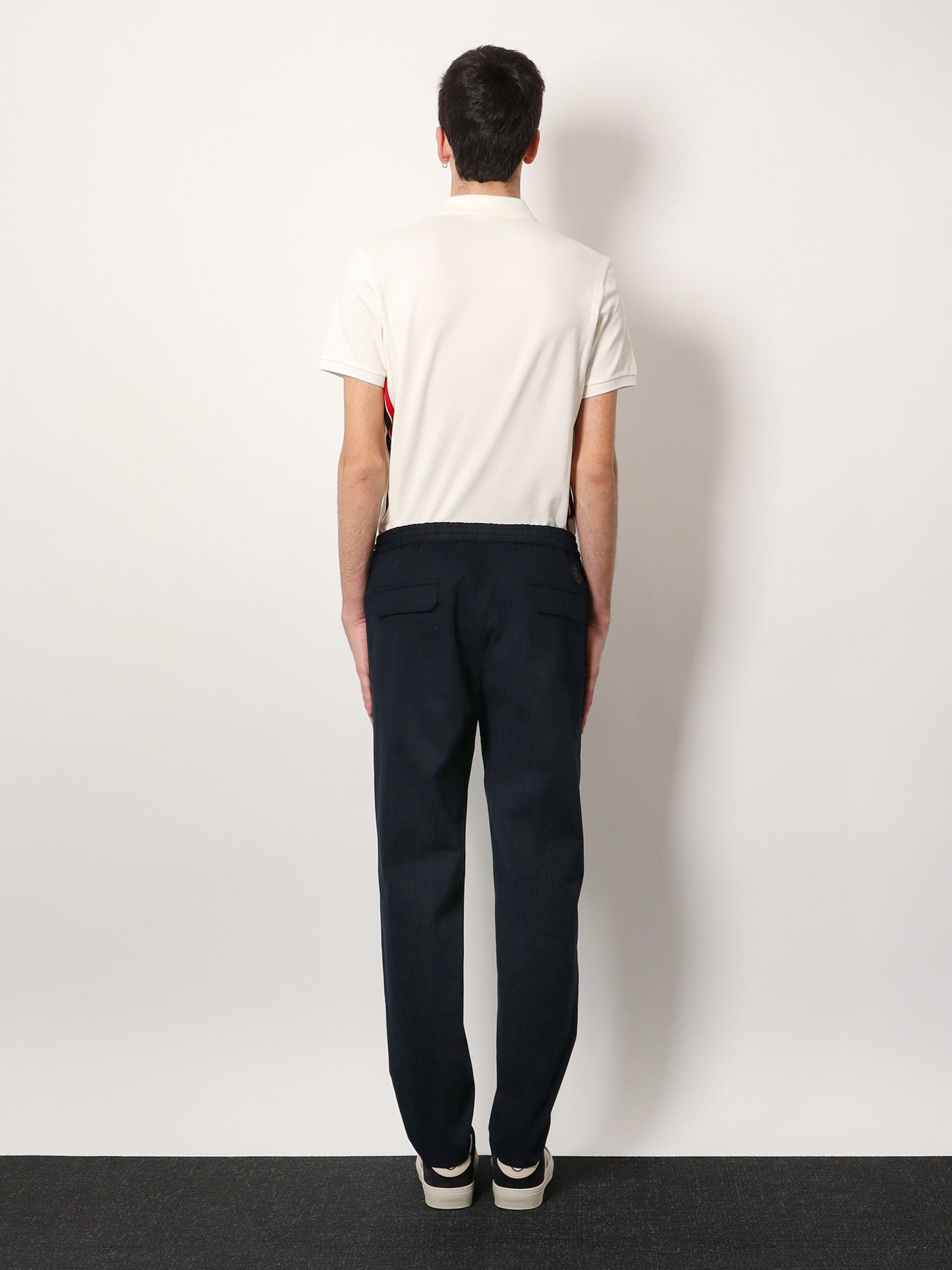 Moncler Cotton Trouser With Adjustable Trouser