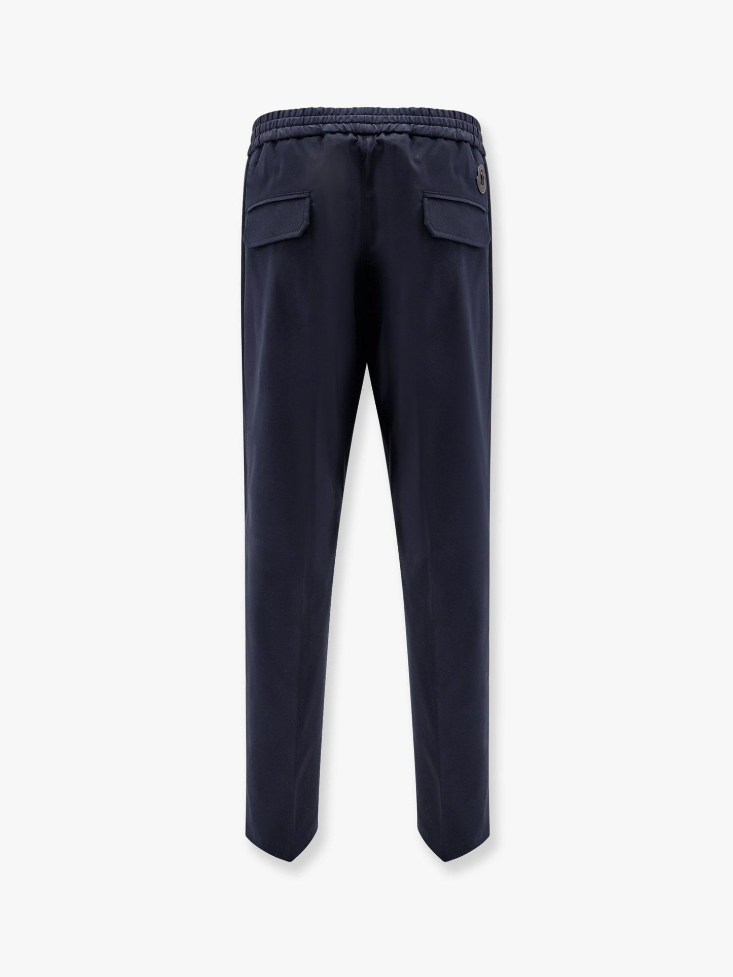 Moncler Cotton Trouser With Adjustable Trouser
