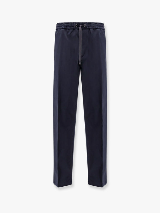 Moncler Cotton Trouser With Adjustable Trouser