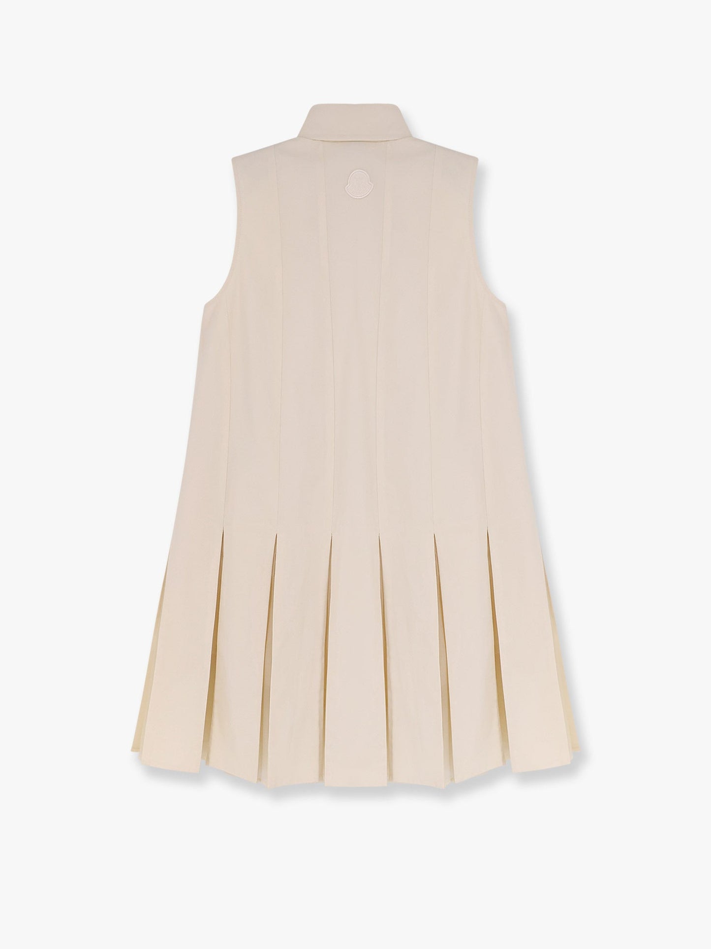 Moncler Cotton And Silk Mini Chemisier Dress
