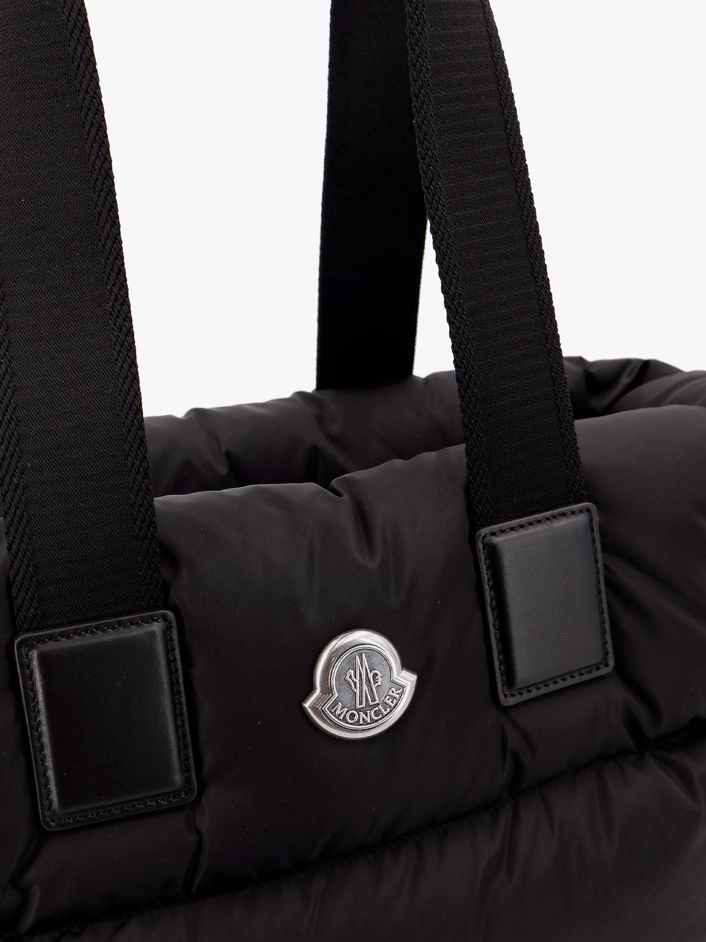 Moncler Caradoc Padded Nylon Shoulder Bag With Logo Patch