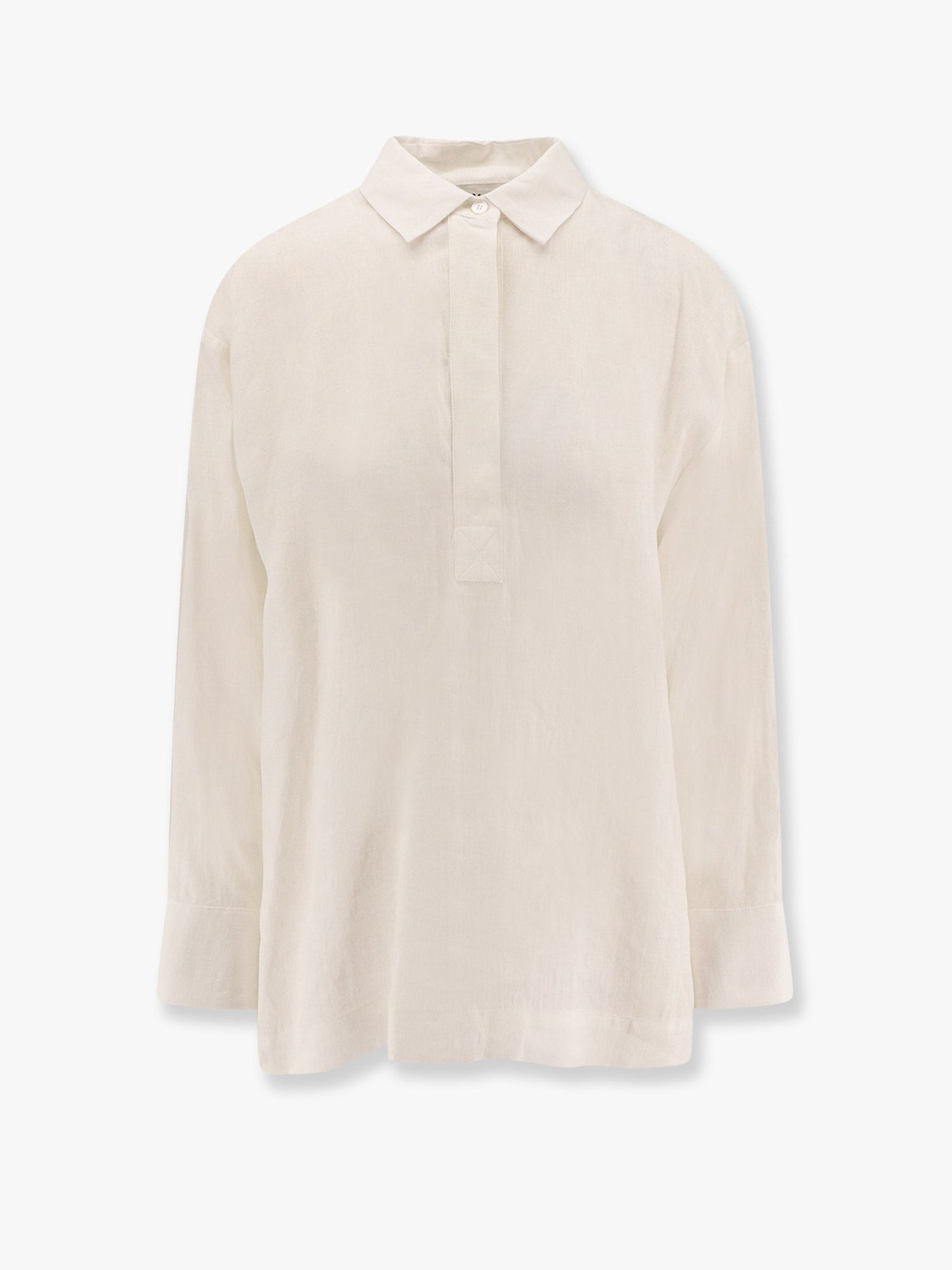 'S Max Mara Linen Canvas Shirt