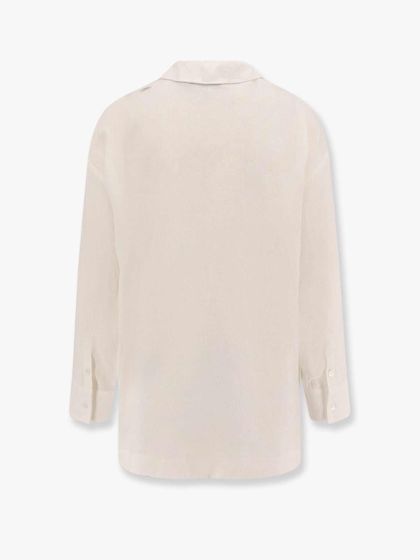 'S Max Mara Linen Canvas Shirt