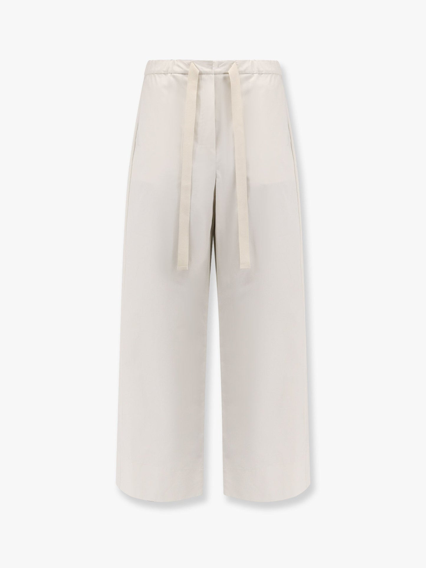 'S Max Mara Argento Cotton Trouser