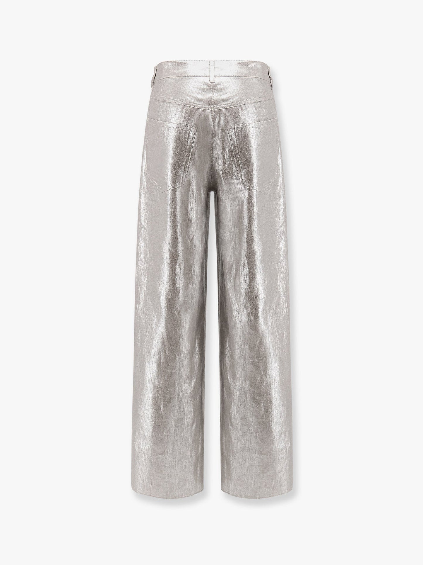 'S Max Mara Malika Covered Linen Trouser