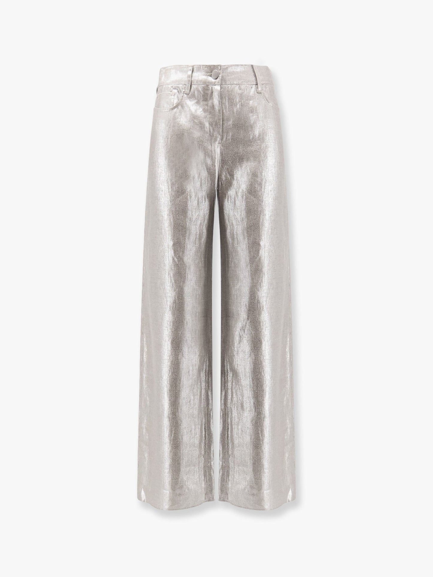 'S Max Mara Malika Covered Linen Trouser