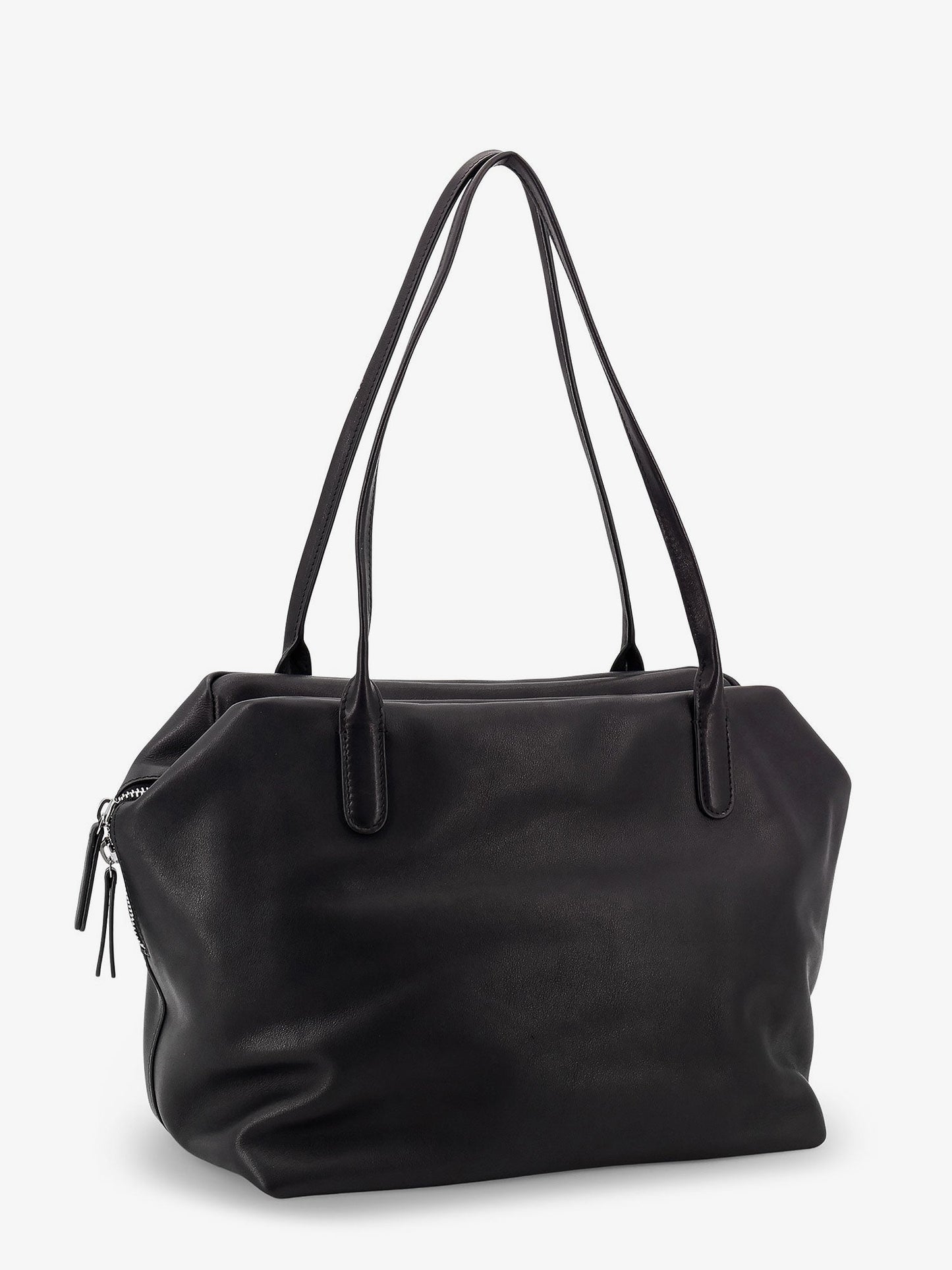 The Row Henri Leather Shoulder Bag